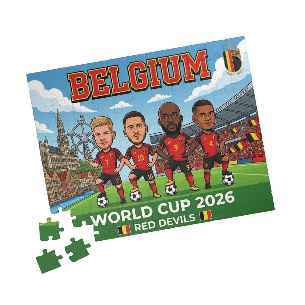 Belgium World Cup 2026 Puzzle - 110 pcs