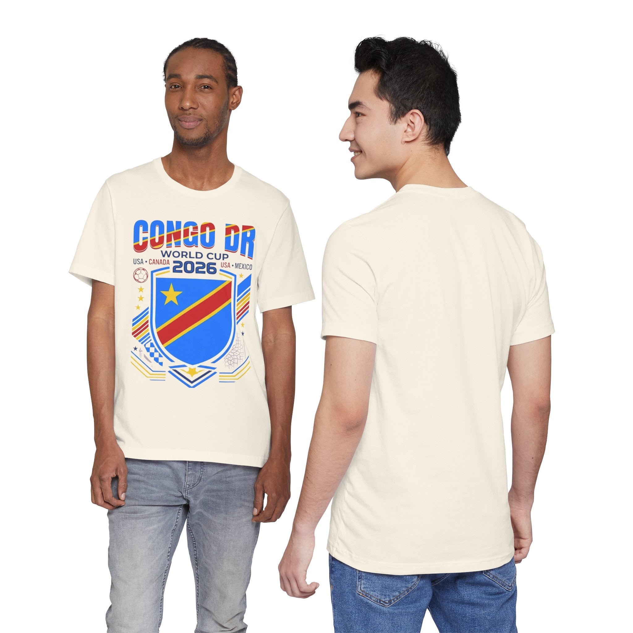 DR Congo World Cup 2026 Tee | DR Congo Football Crest, USA Canada Mexico