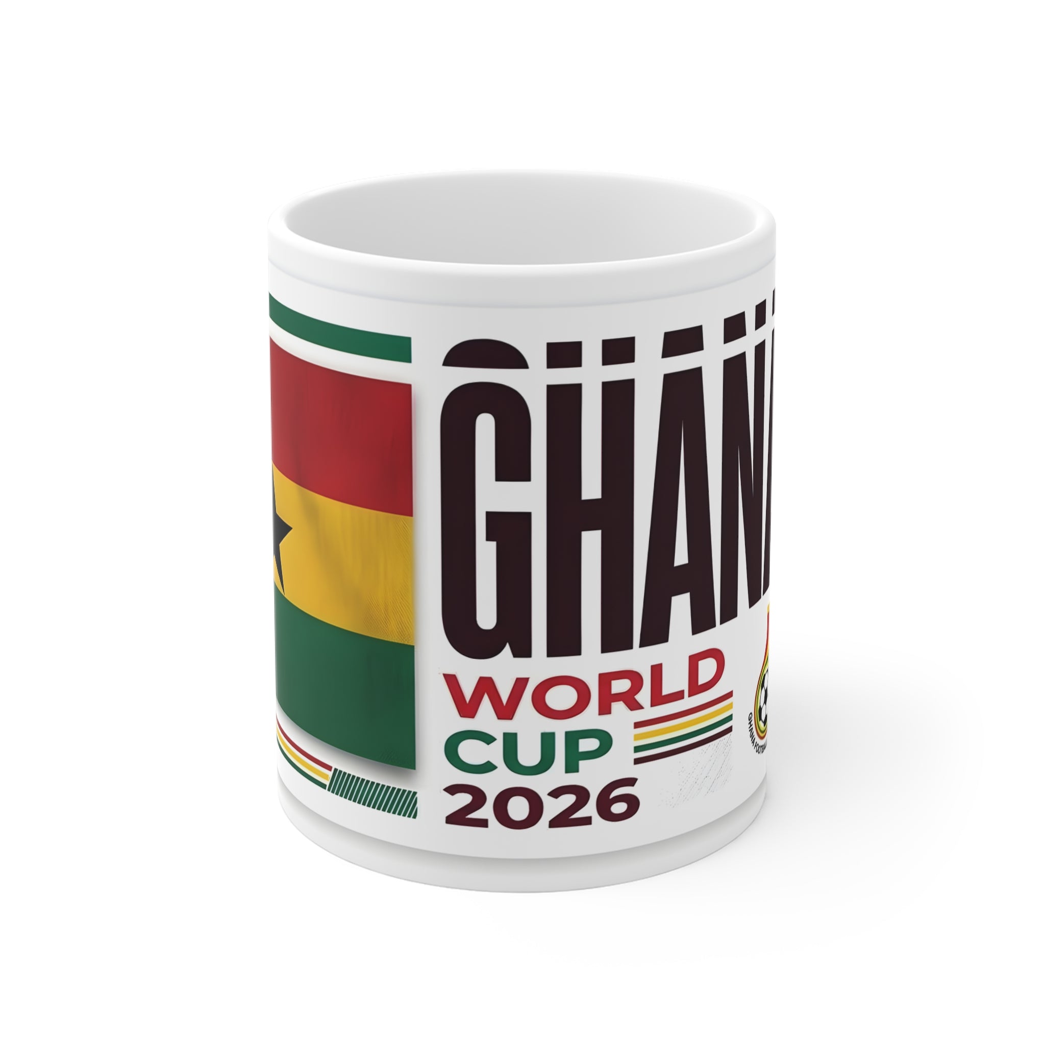 Ghana World Cup 2026 Mug — Soccer Fan Coffee Cup