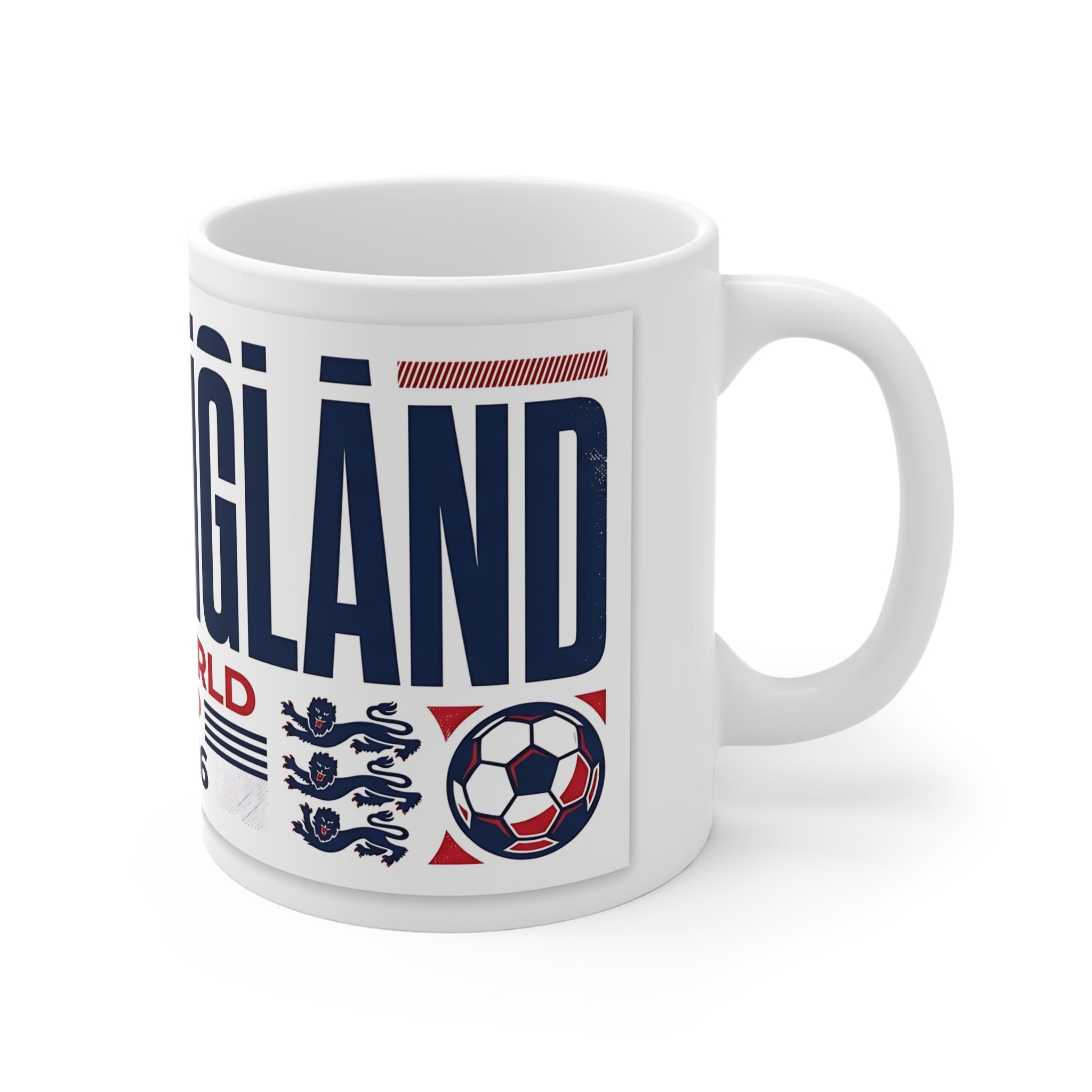 England World Cup 2026 Mug — Soccer Fan Coffee Cup