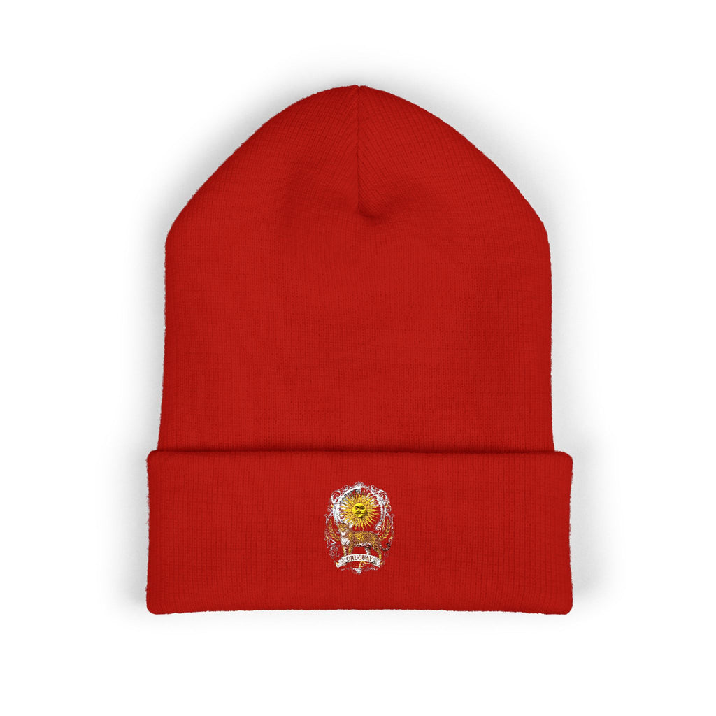 Uruguay World Cup Embroidered Cuffed Beanie