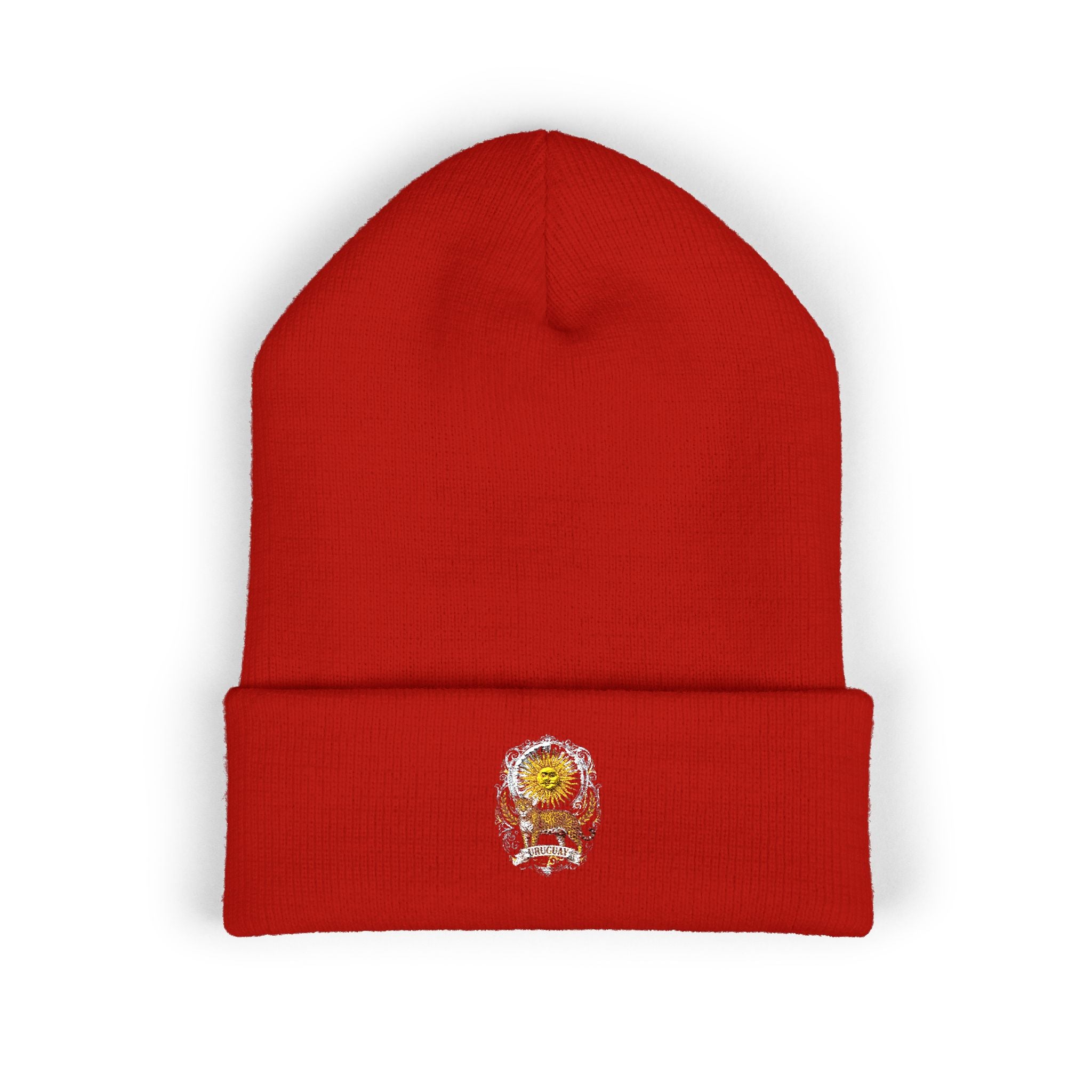 Uruguay World Cup Embroidered Cuffed Beanie