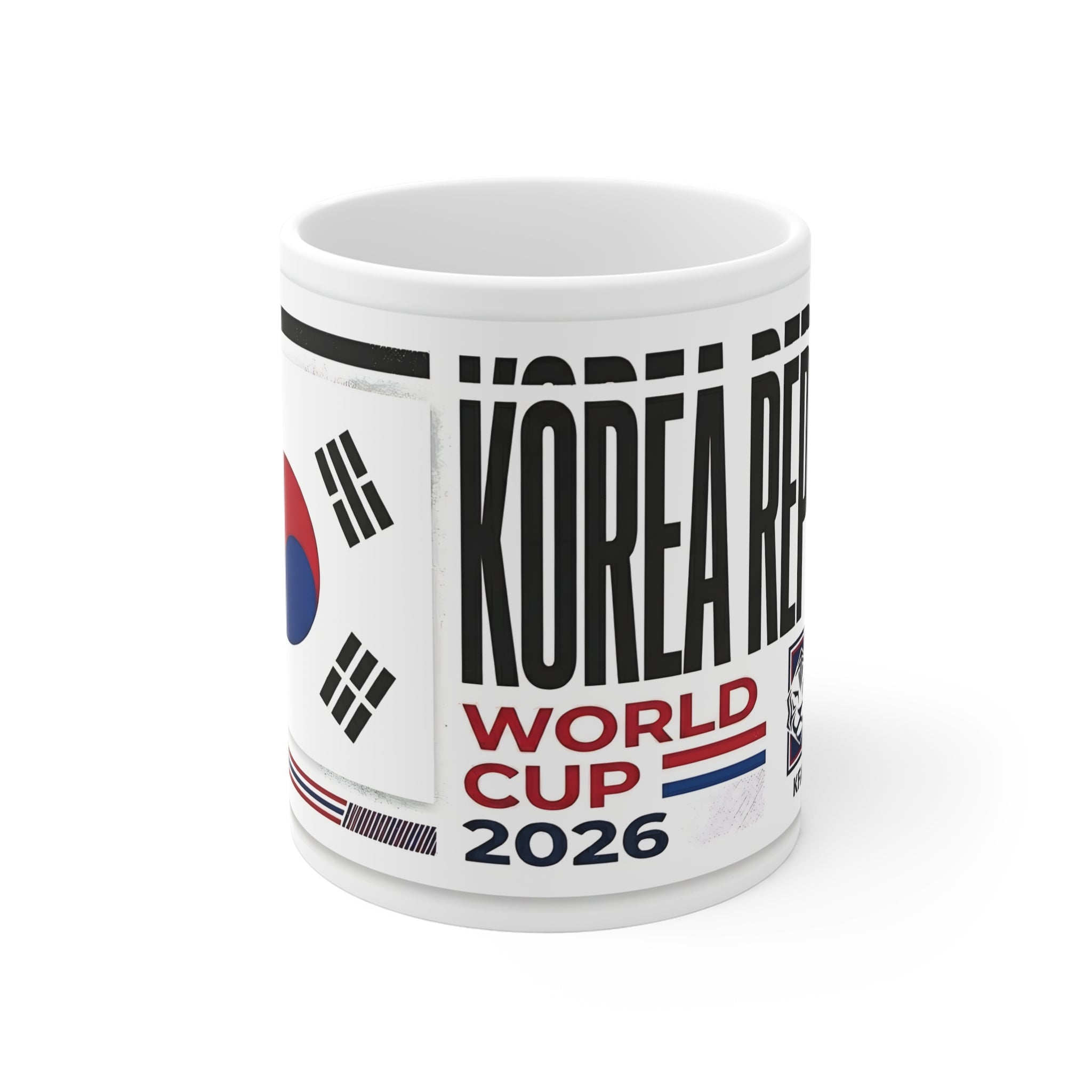 Korea Republic World Cup 2026 Mug — Soccer Fan Coffee Cup