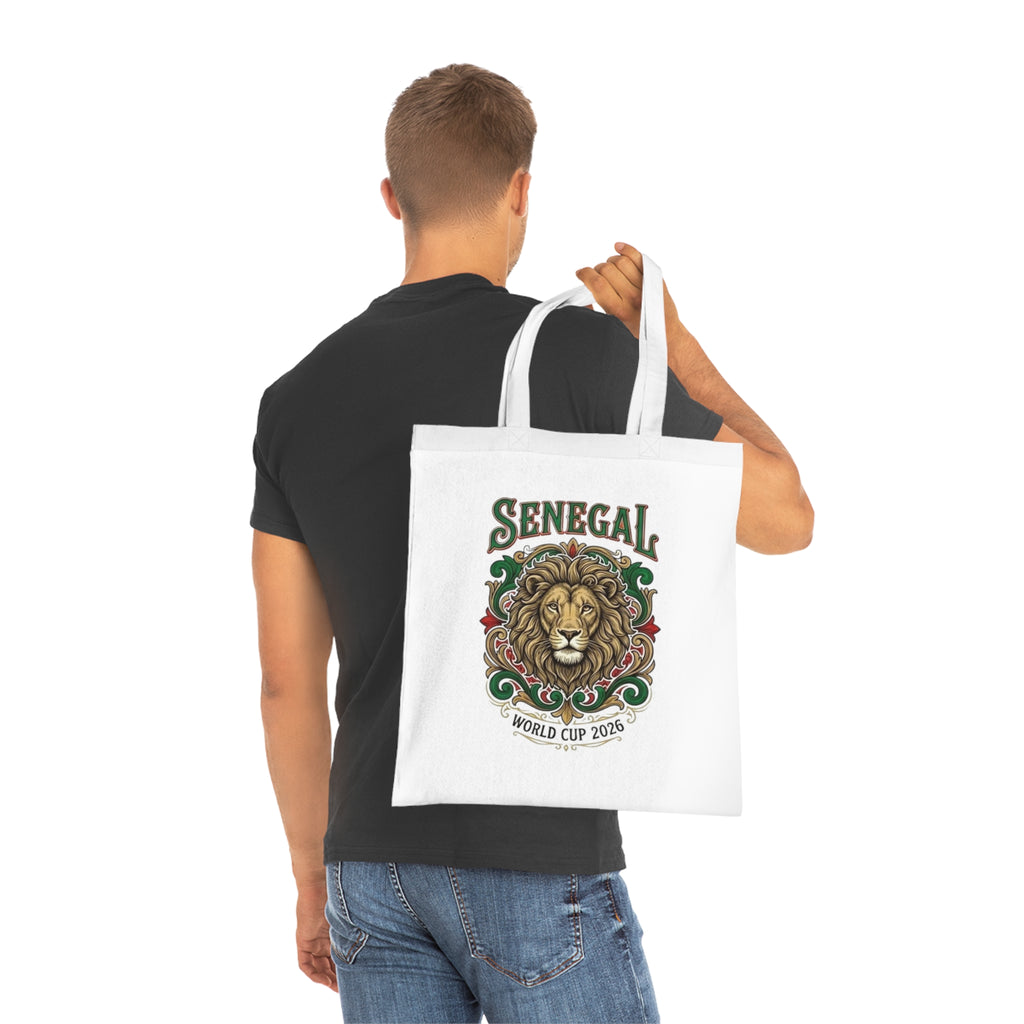 Senegal Cotton Tote Bag — 2026 World Cup