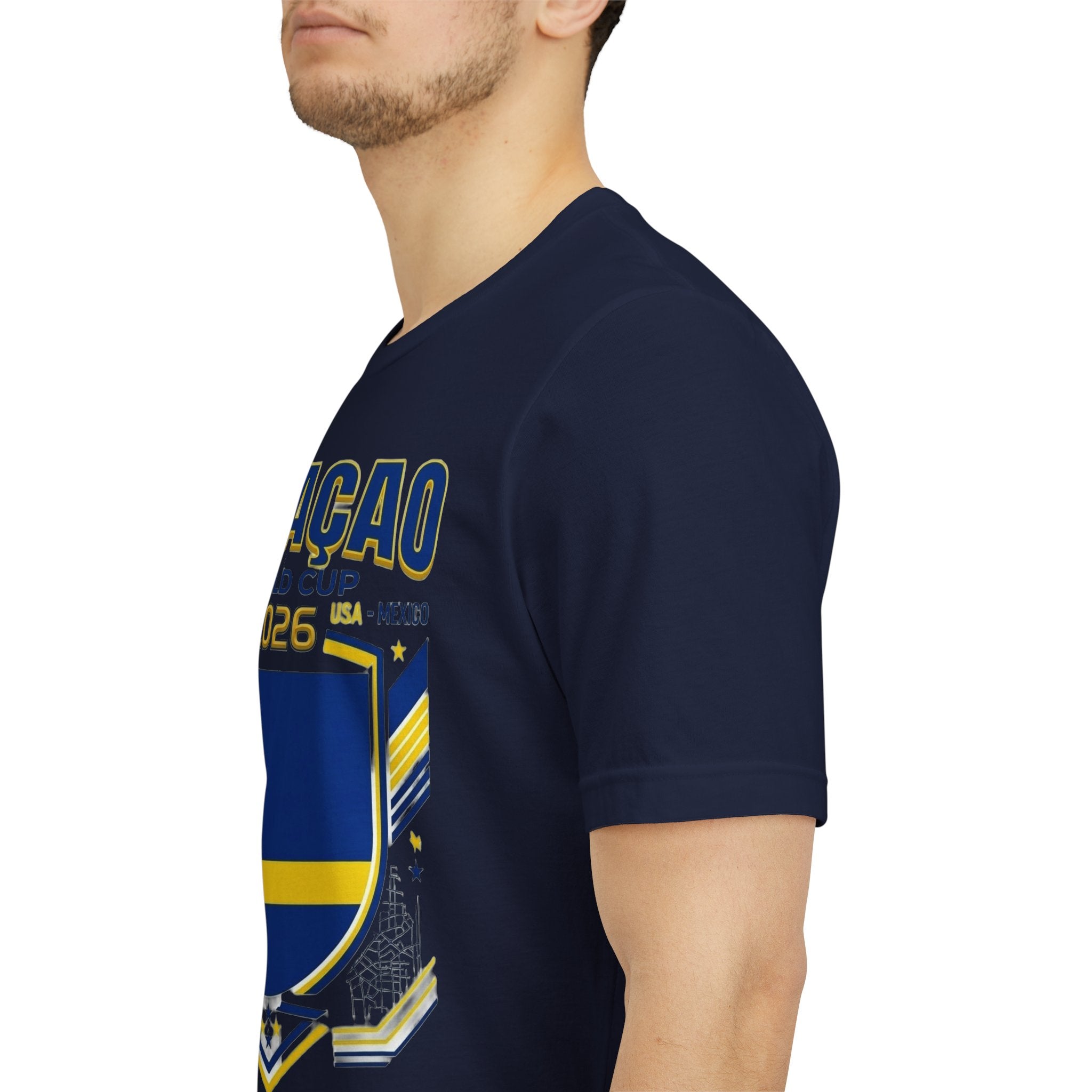 Camiseta Curazao Mundial 2026 | Escudo de Fútbol de Curazao, EE. UU., Canadá, México