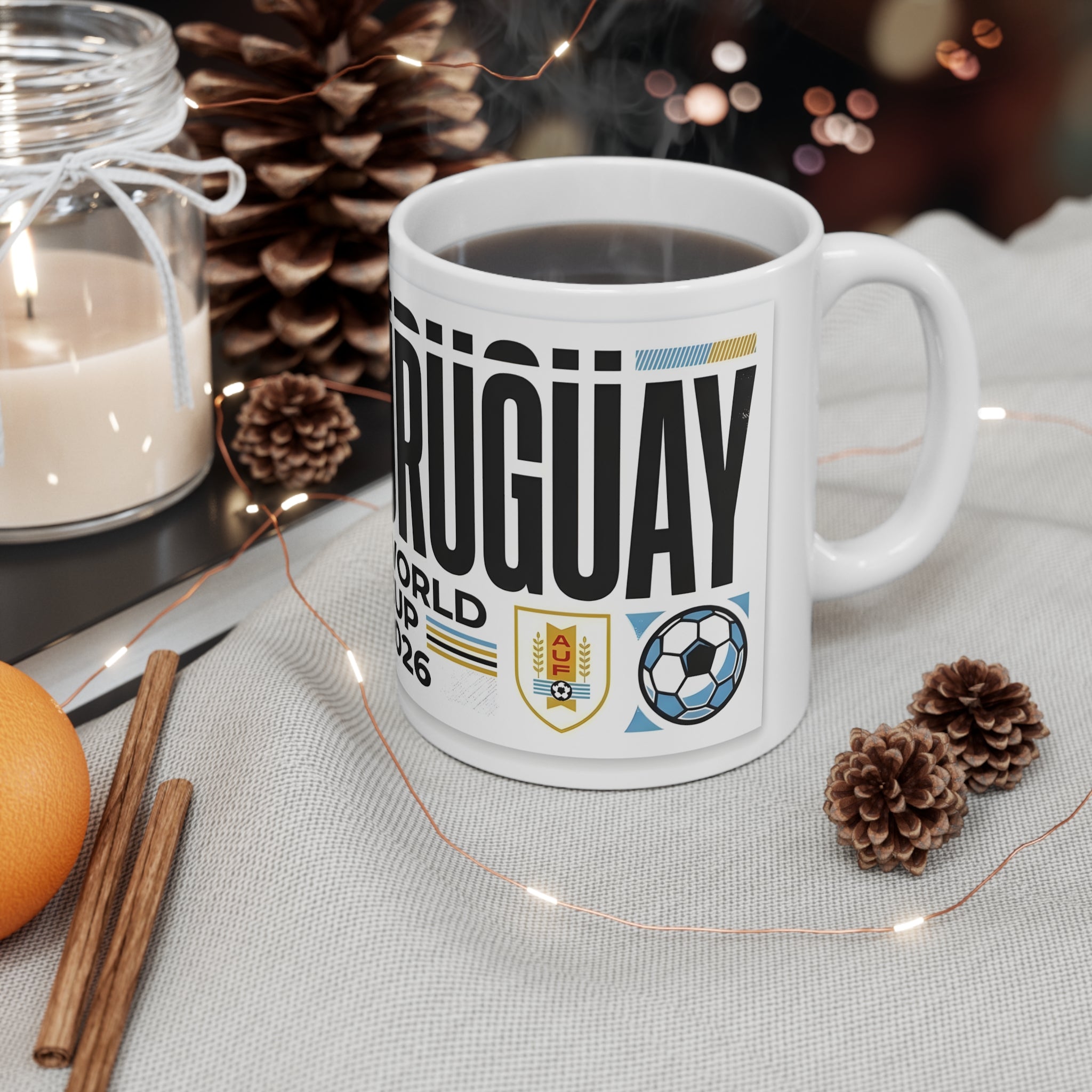 Uruguay World Cup 2026 Mug — Soccer Fan Coffee Cup