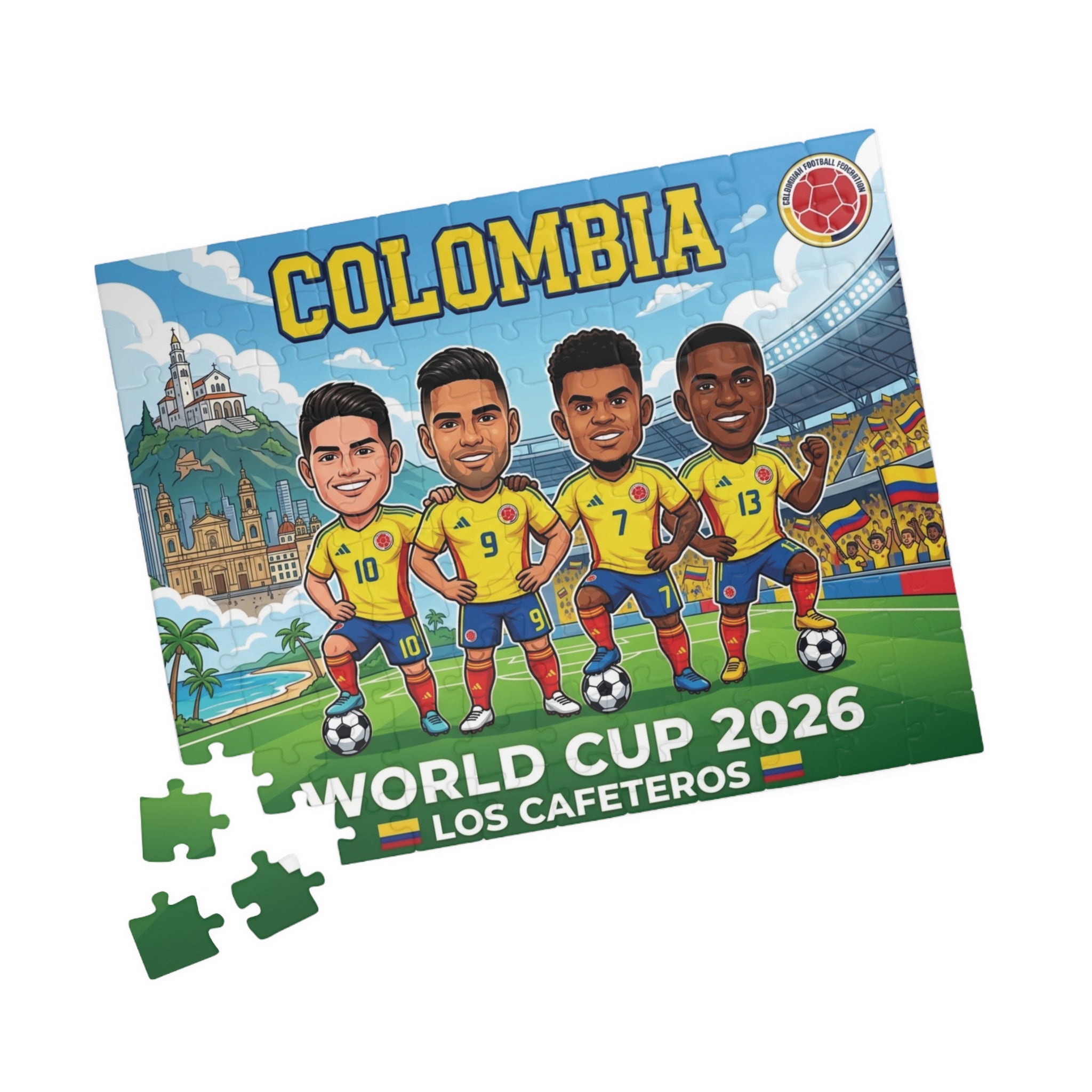 Colombia World Cup 2026 Puzzle - 110 pcs