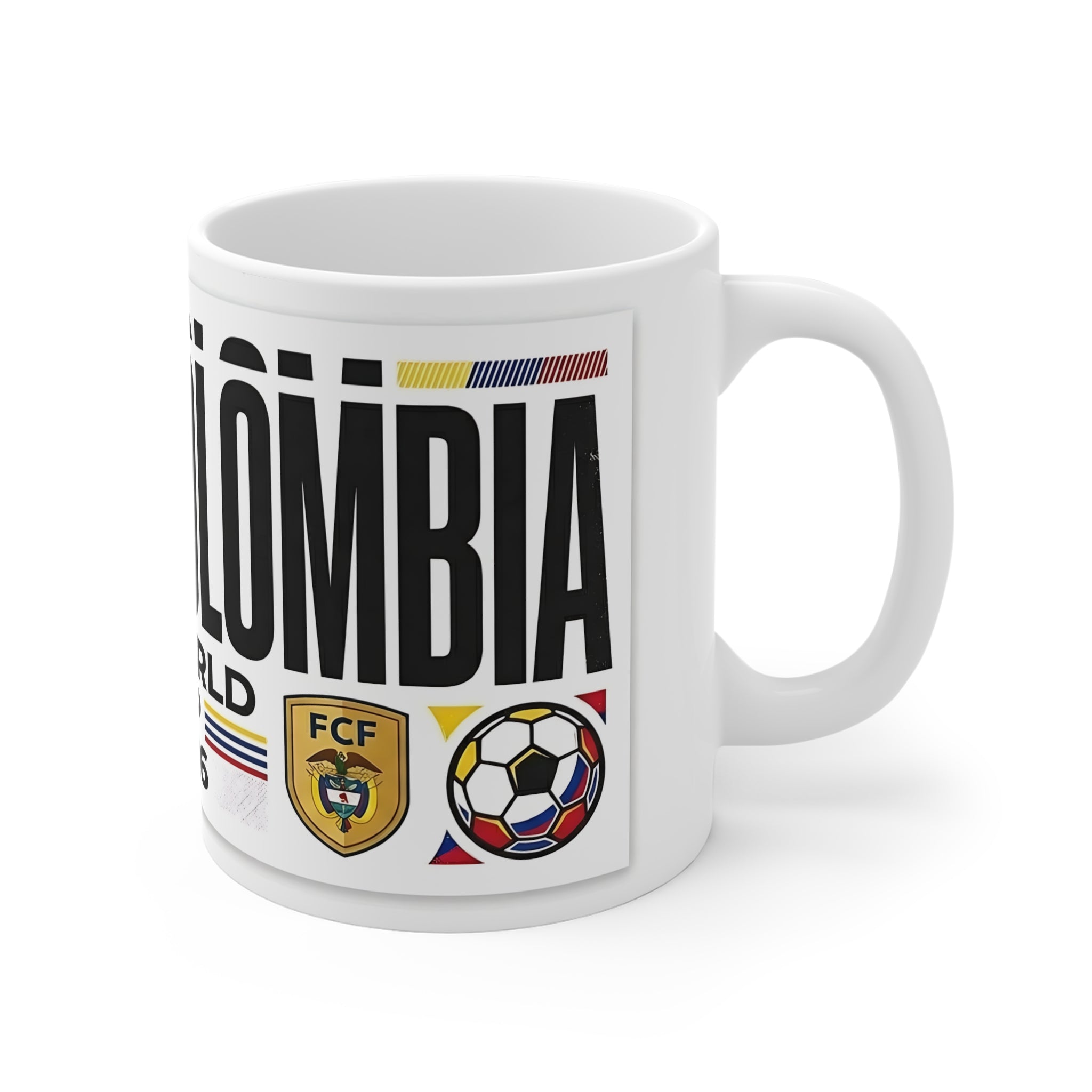 Colombia World Cup 2026 Mug — Soccer Fan Coffee Cup