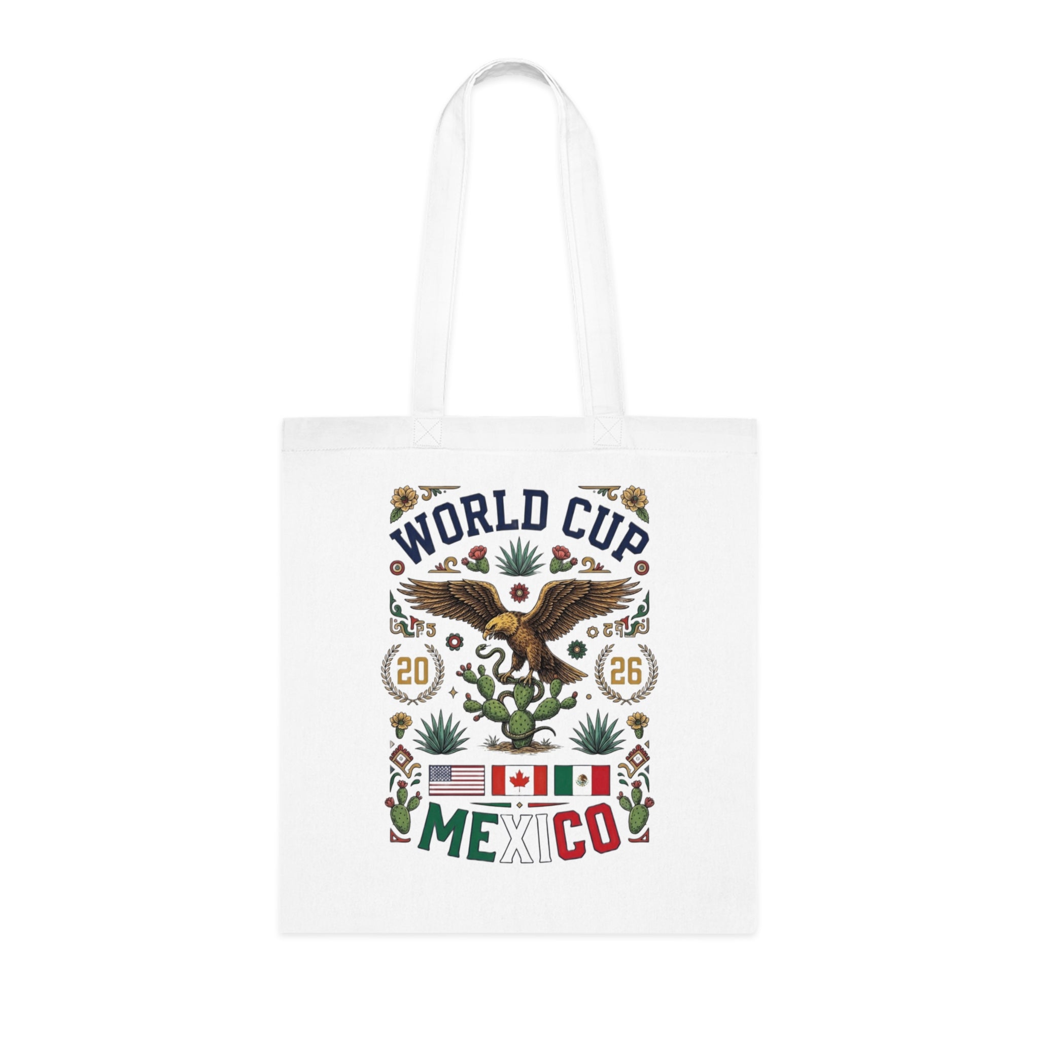 Mexico Cotton Tote Bag — 2026 World Cup