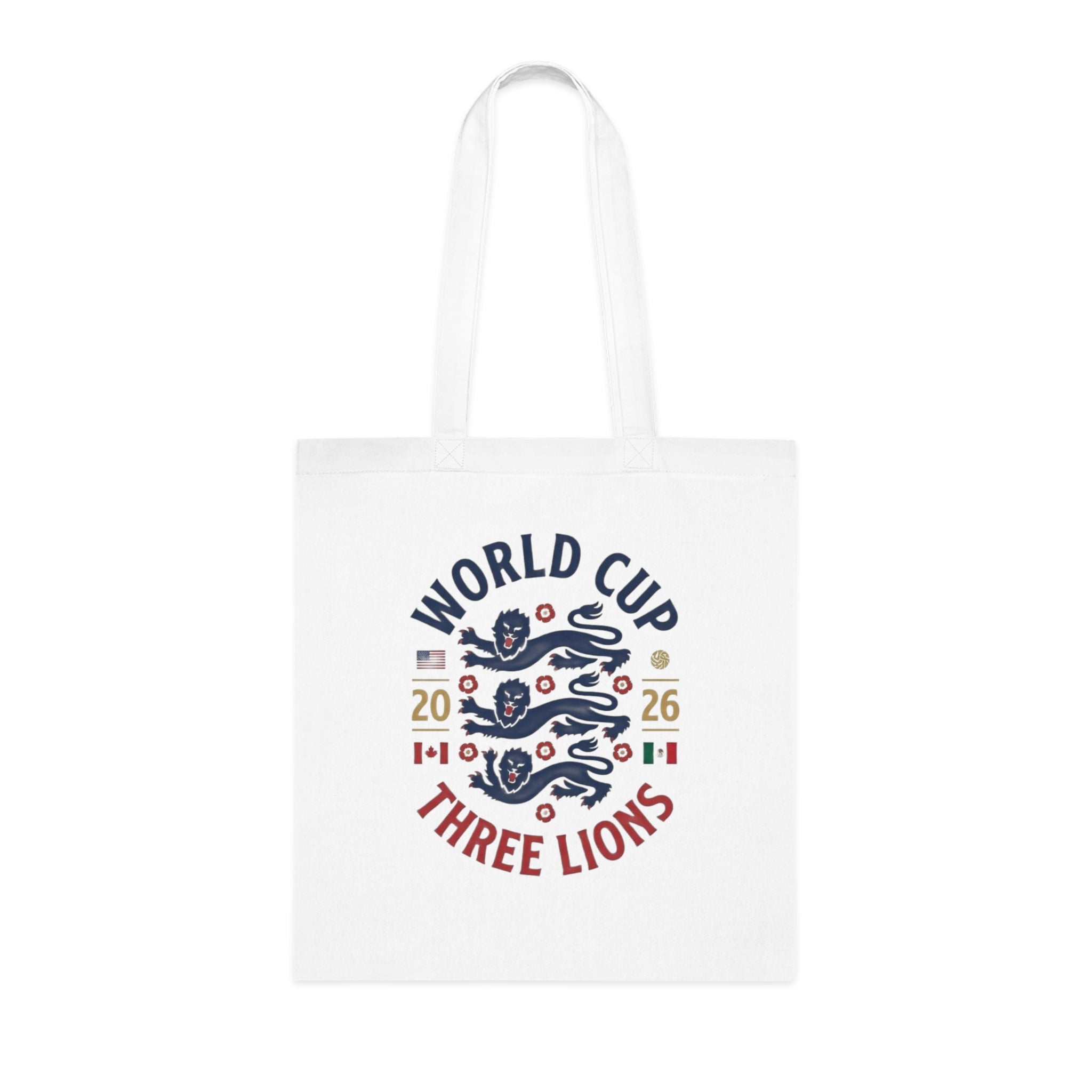 England Cotton Tote Bag — 2026 World Cup