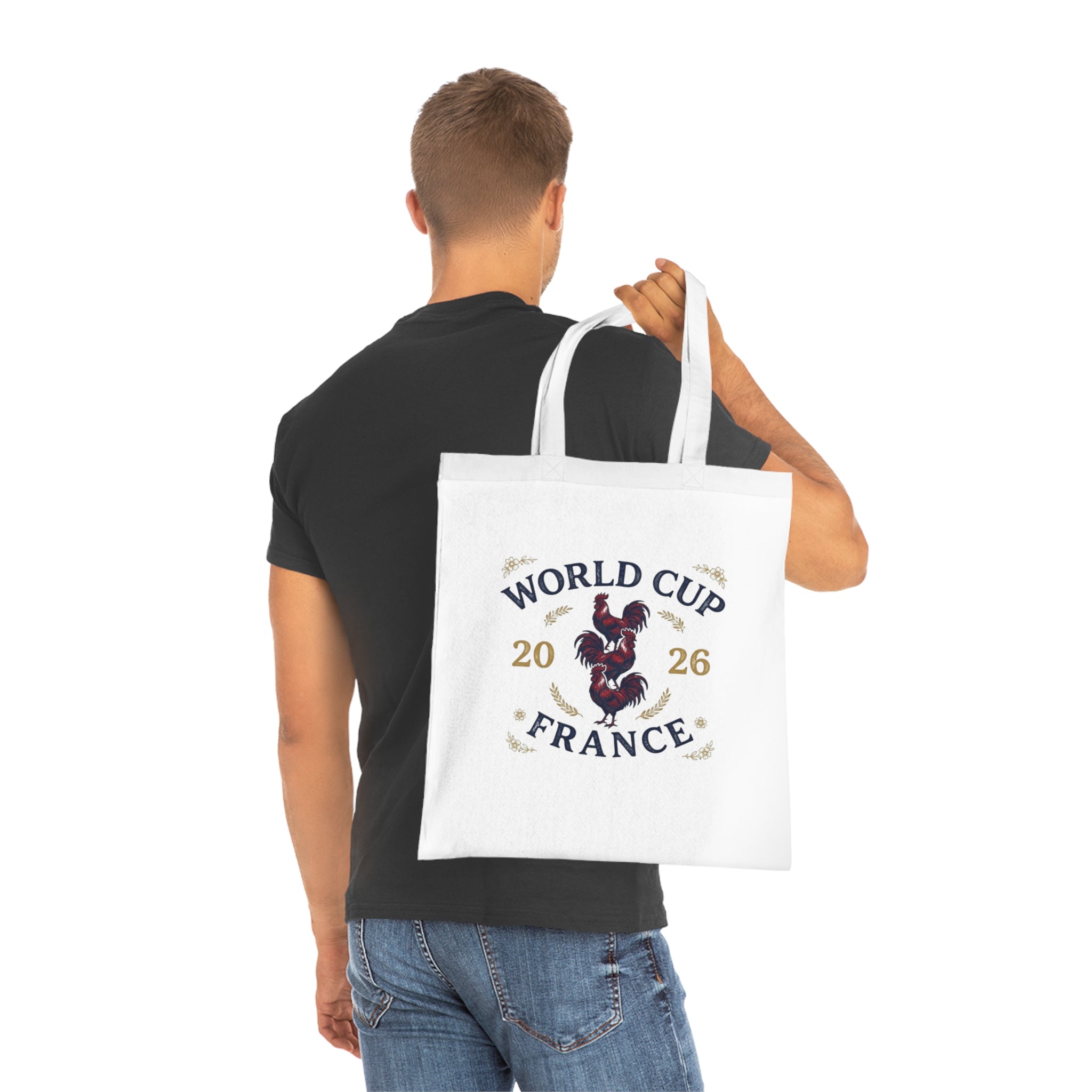 France Cotton Tote Bag — 2026 World Cup
