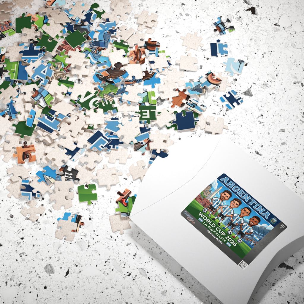 Argentina World Cup 2026 Puzzle - 110 pcs
