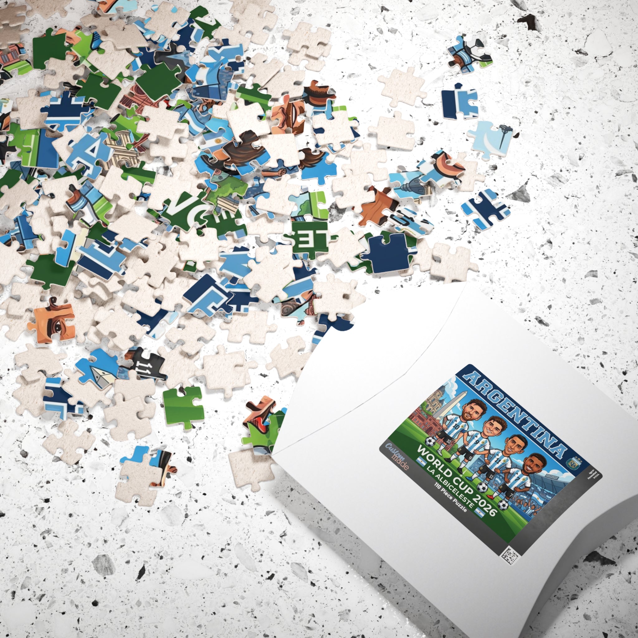Argentina World Cup 2026 Puzzle - 110 pcs