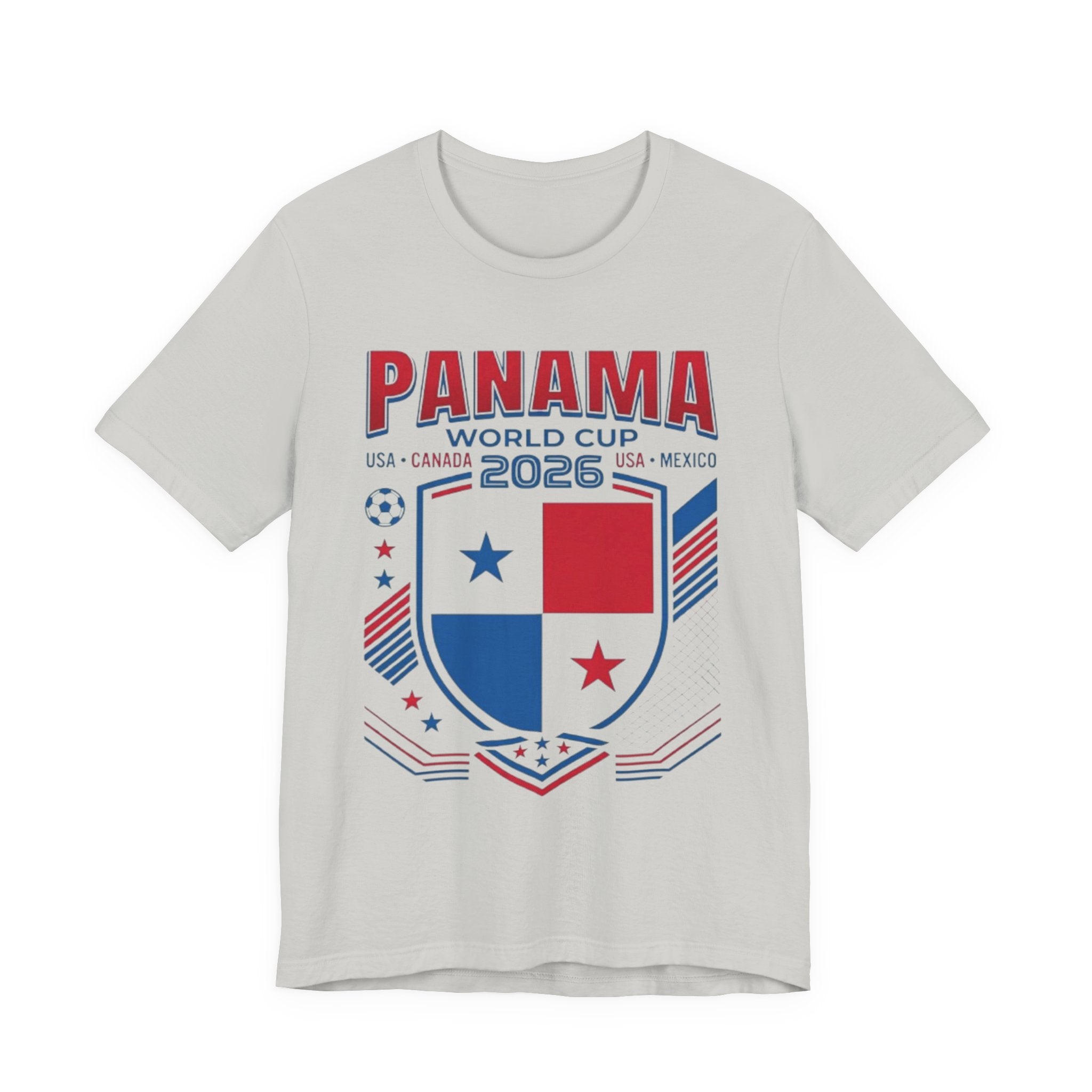 Camiseta Mundial 2026 Panamá | Escudo de Fútbol de Panamá, EE. UU. Canadá México