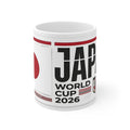 Japan World Cup 2026 Mug — Soccer Fan Coffee Cup