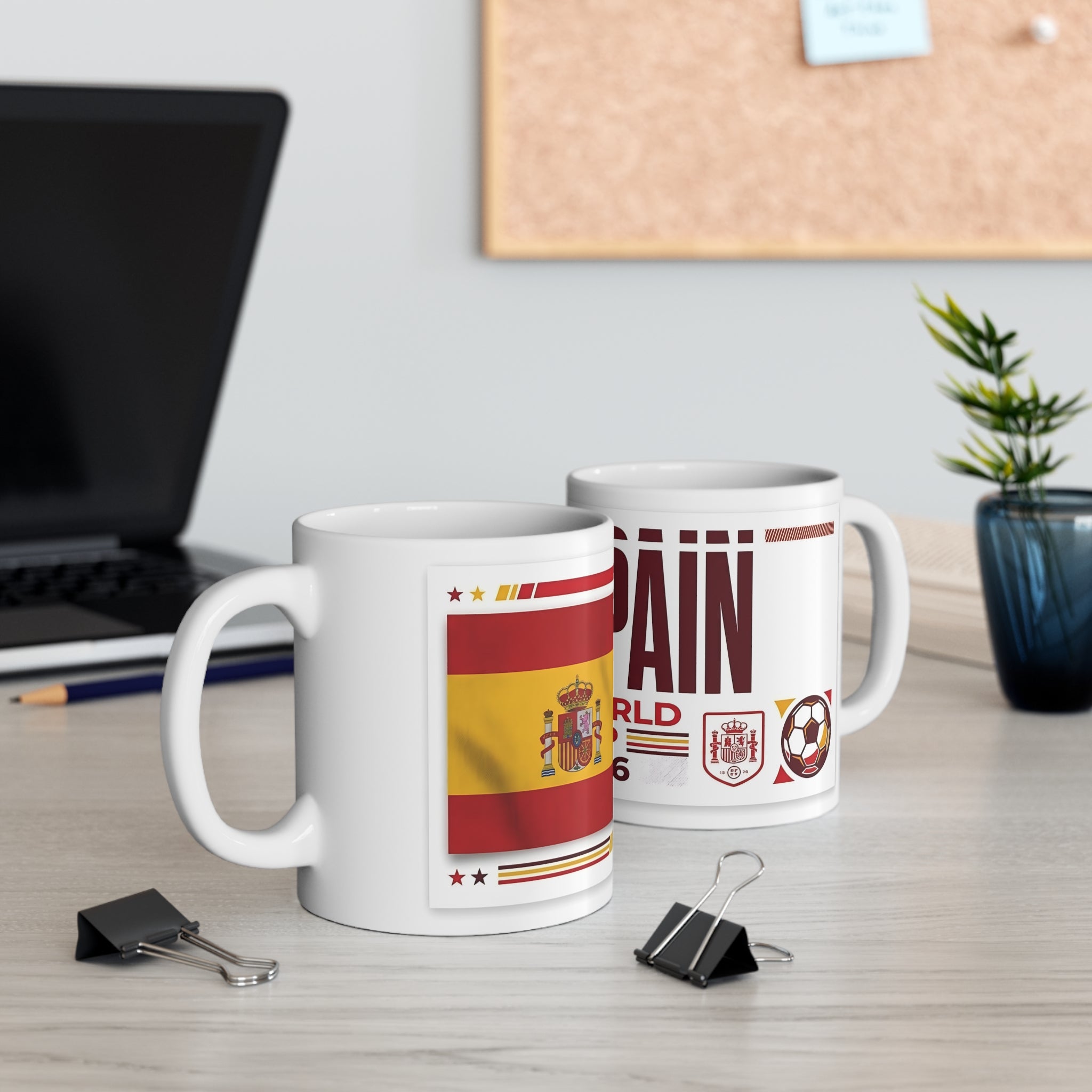 Spain World Cup 2026 Mug — Soccer Fan Coffee Cup