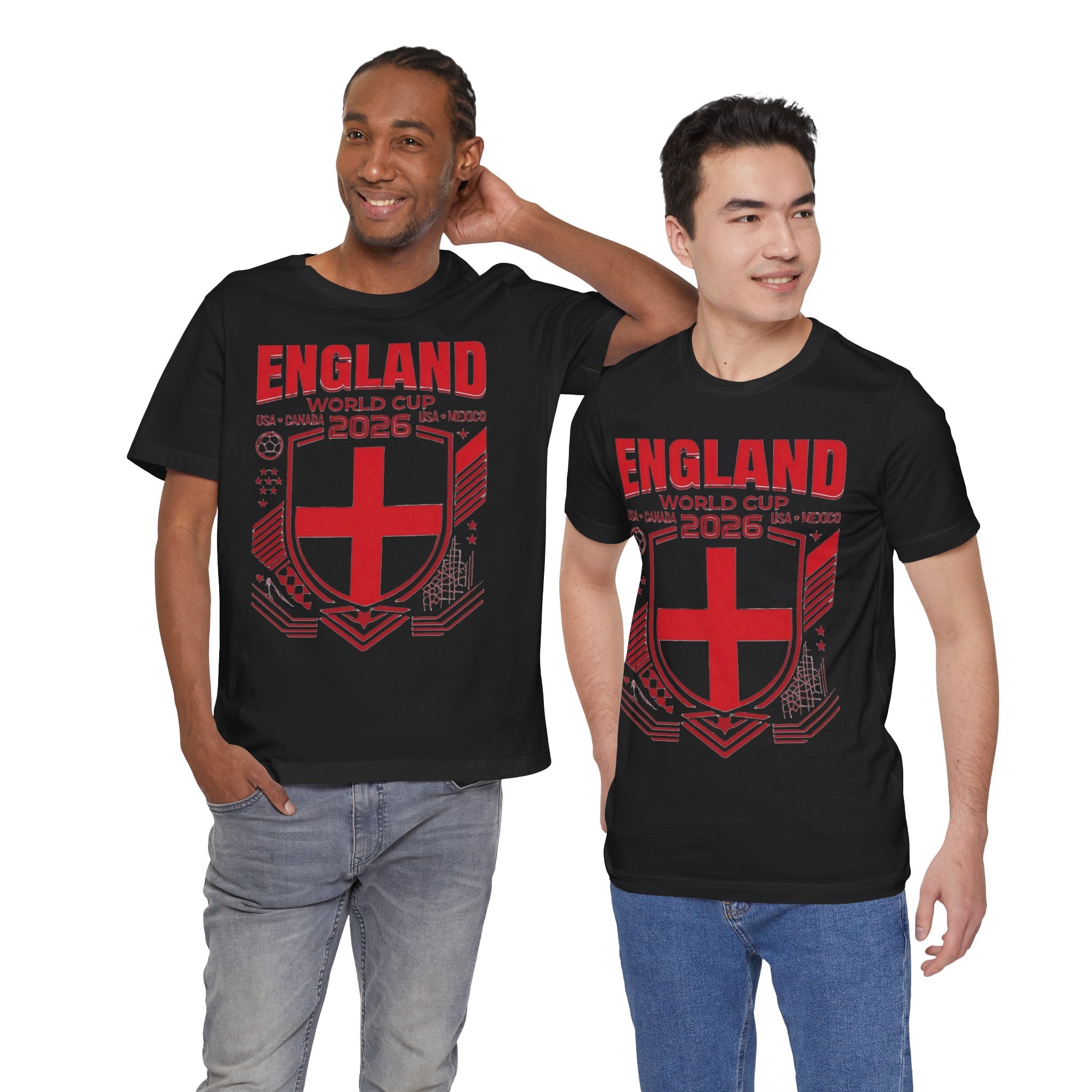 England World Cup 2026 Tee | England Football Crest, USA Canada Mexico