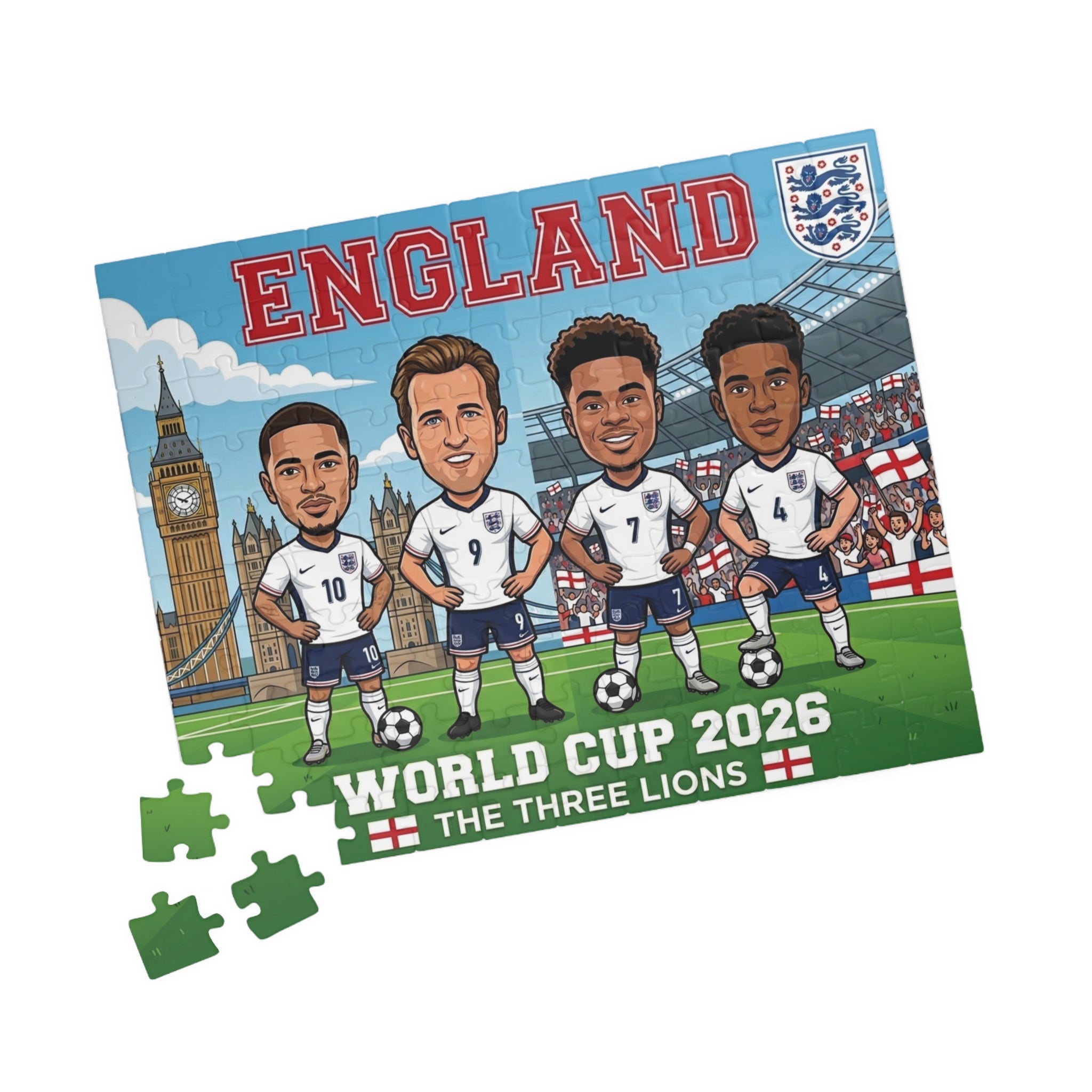 England World Cup 2026 Puzzle - 110 pcs