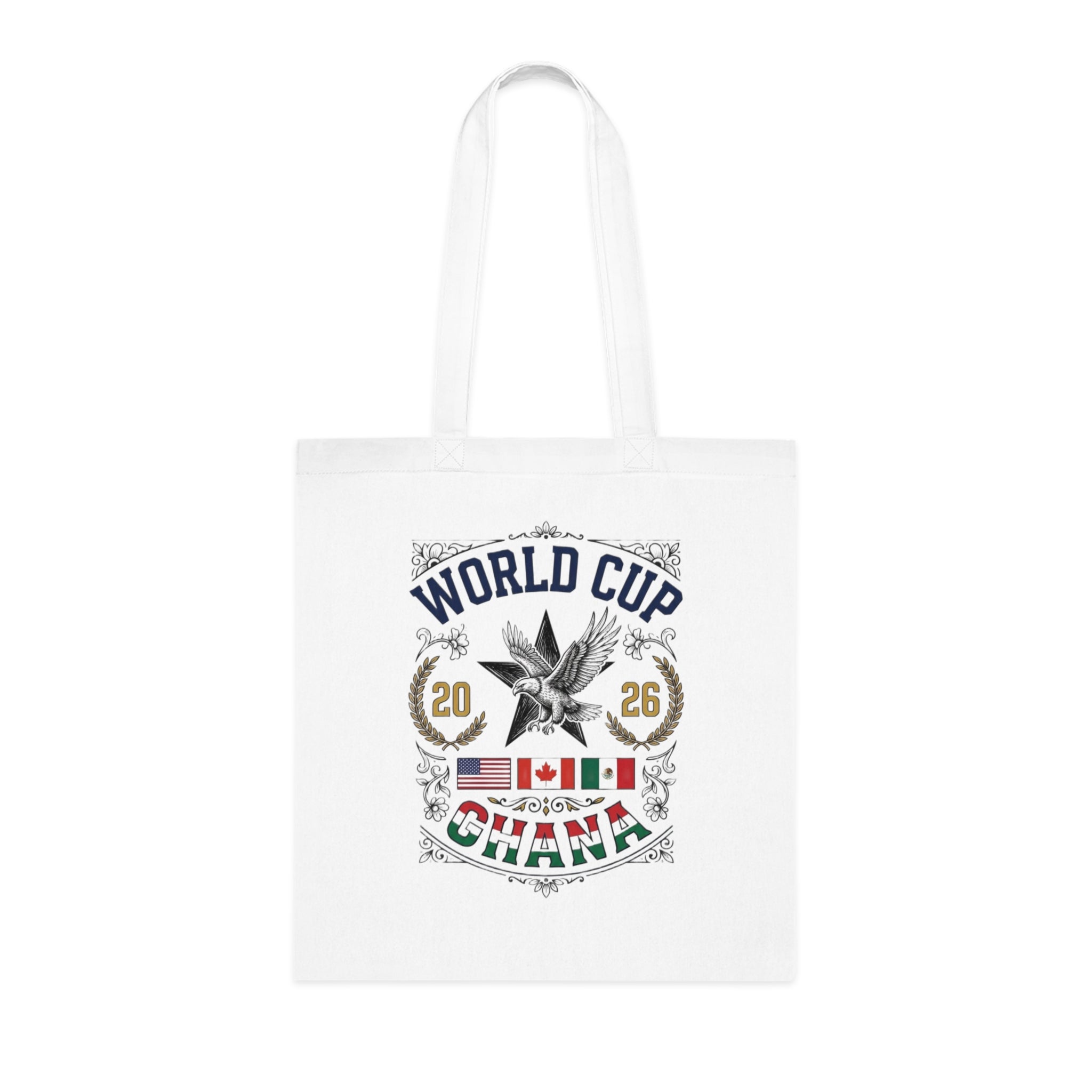 Ghana Cotton Tote Bag — 2026 World Cup
