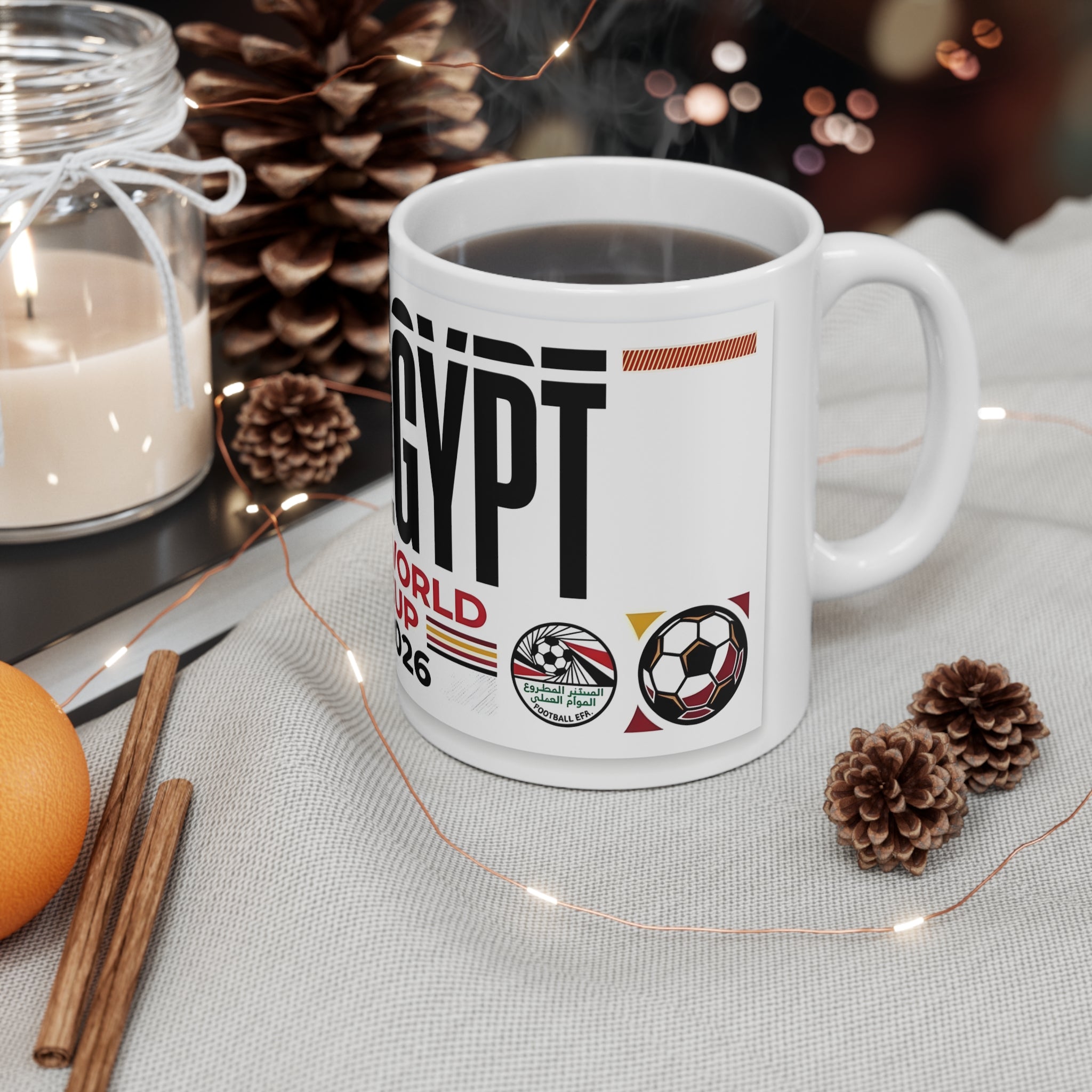 Egypt World Cup 2026 Mug — Soccer Fan Coffee Cup