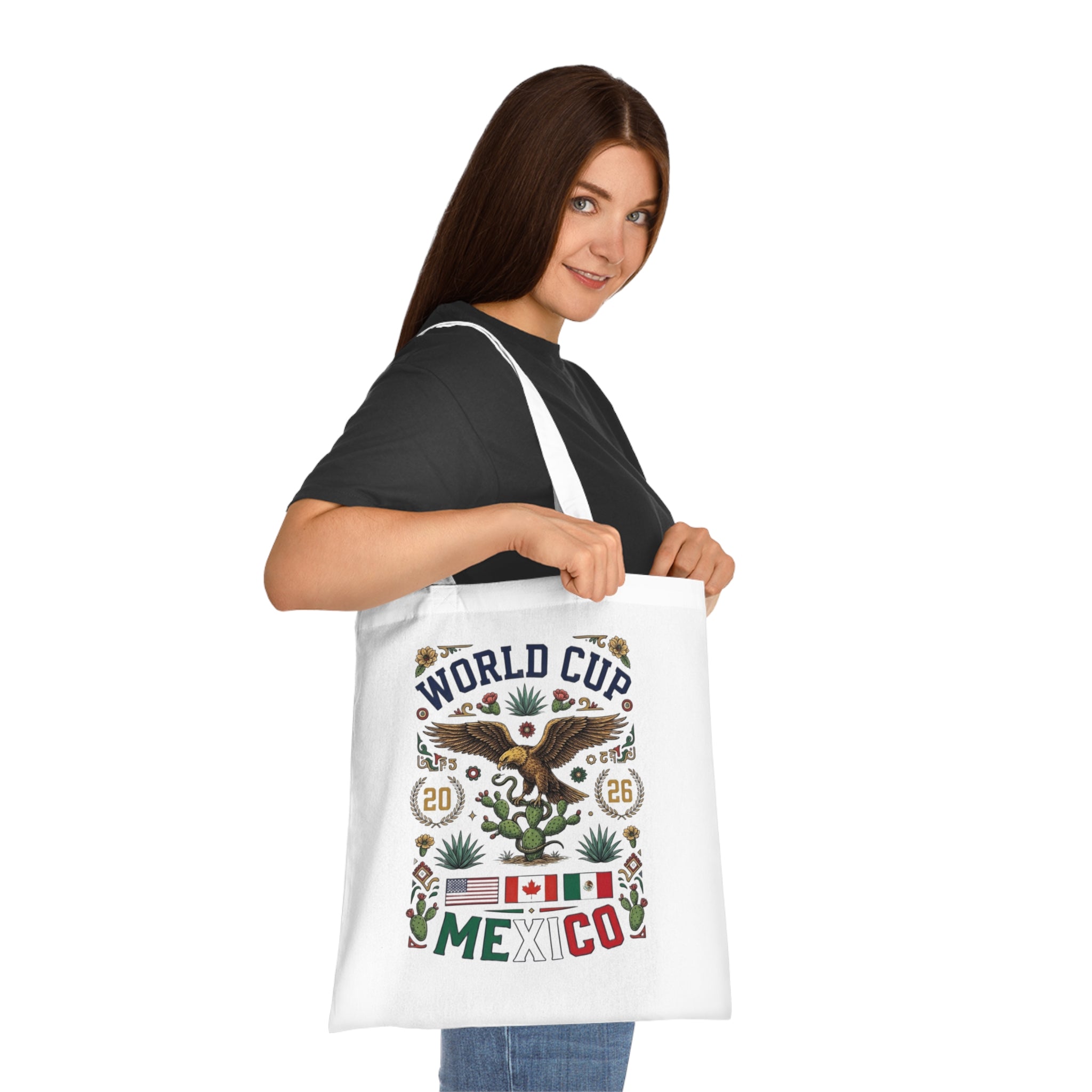 Mexico Cotton Tote Bag — 2026 World Cup