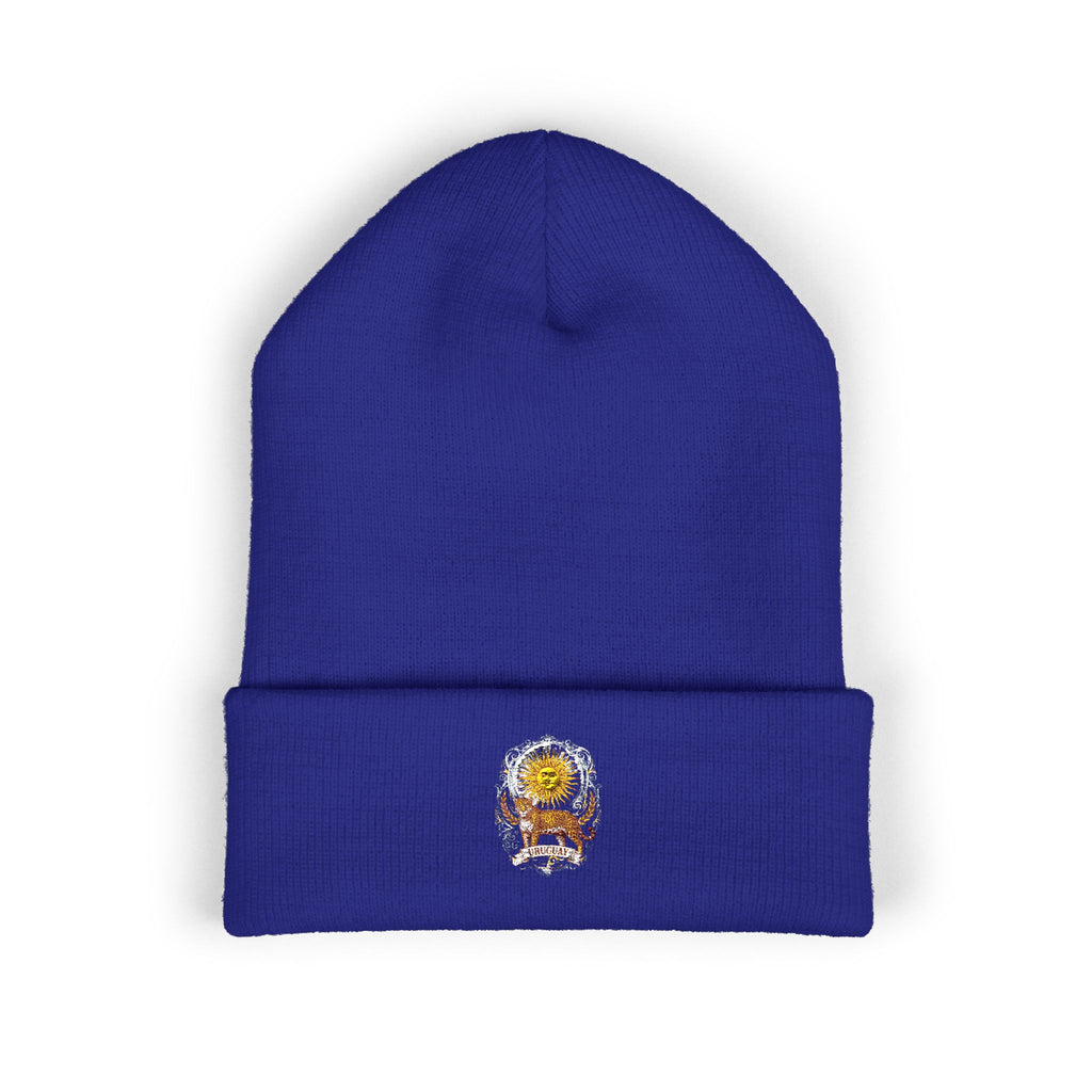 Uruguay World Cup Embroidered Cuffed Beanie