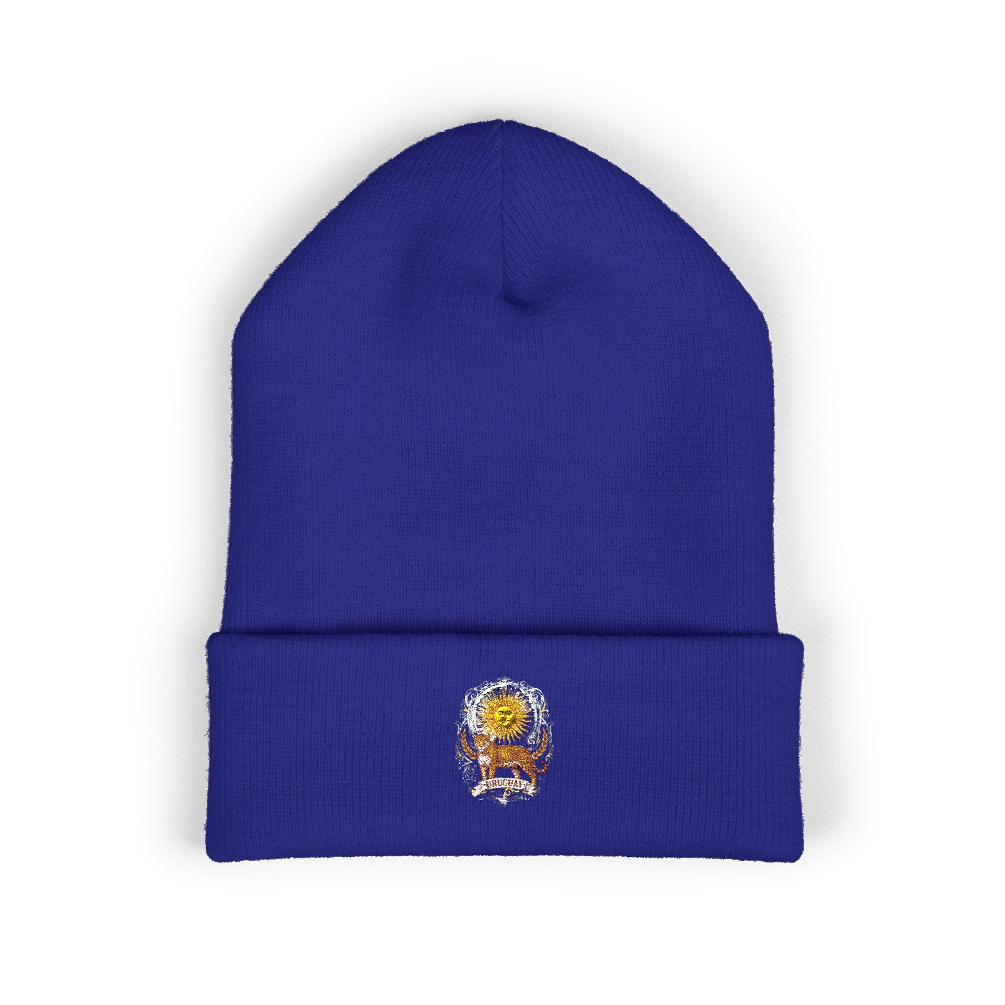 Uruguay World Cup Embroidered Cuffed Beanie