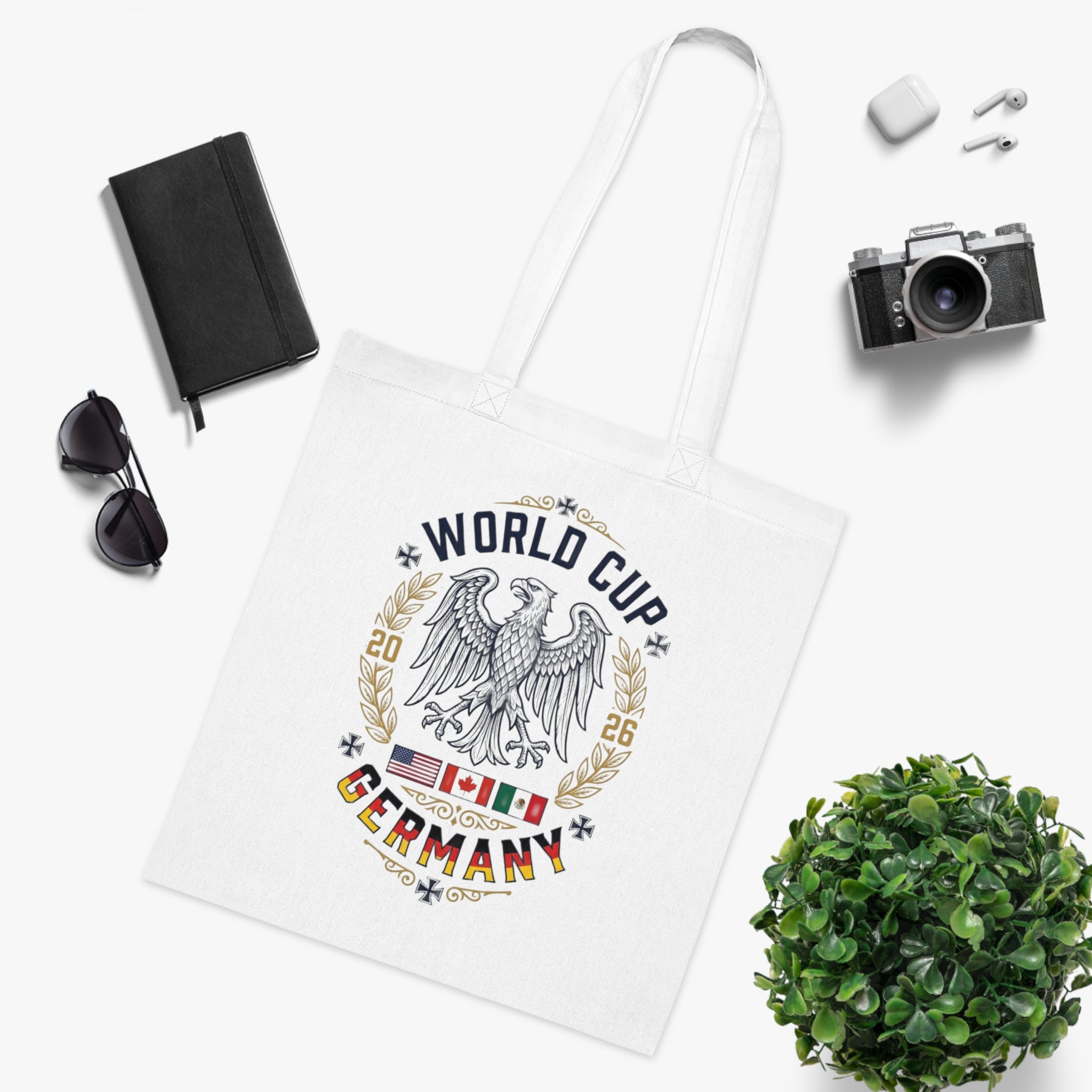 Germany Cotton Tote Bag — 2026 World Cup