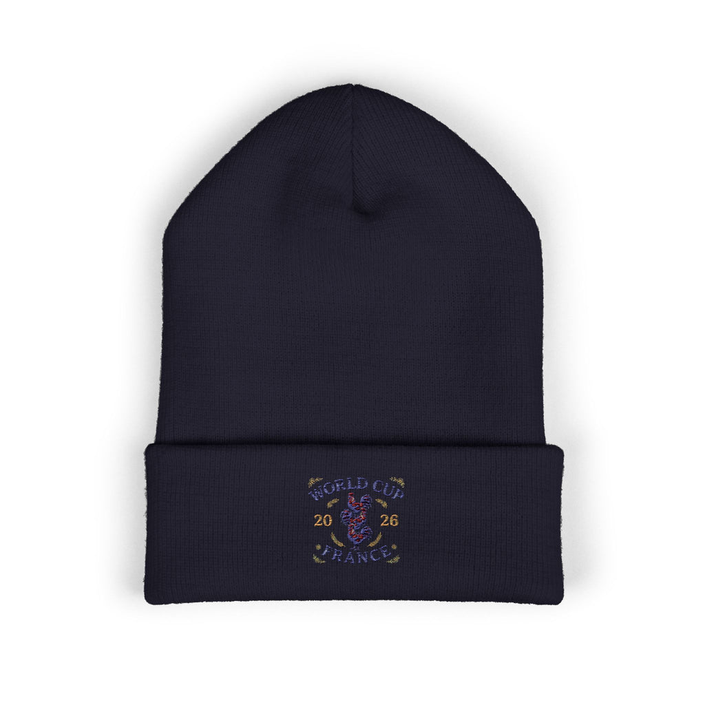 Bonnet à revers brodé Coupe du Monde France