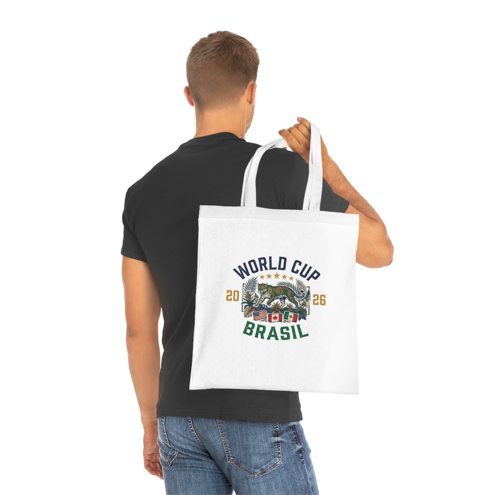 Brazil Cotton Tote Bag — 2026 World Cup