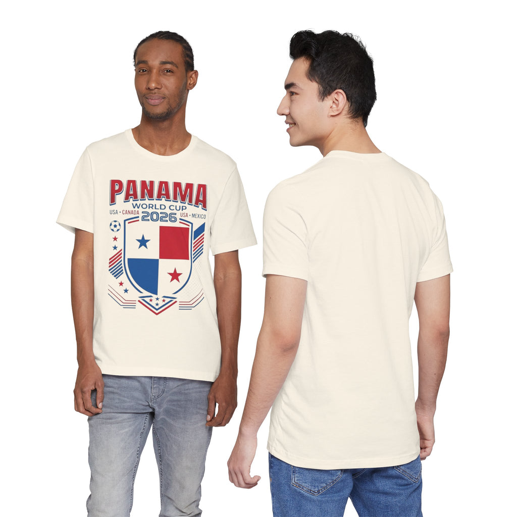 Camiseta Mundial 2026 Panamá | Escudo de Fútbol de Panamá, EE. UU. Canadá México