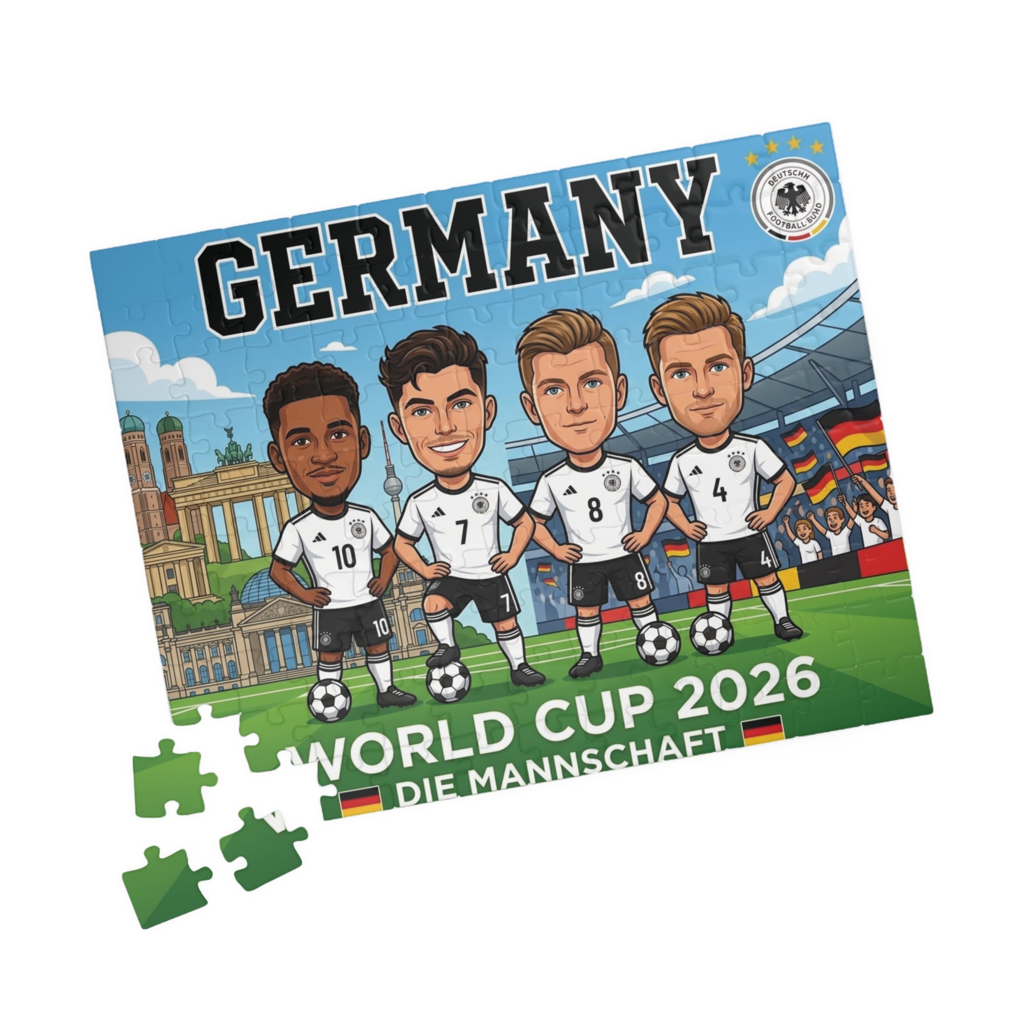 Germany World Cup 2026 Puzzle - 110 pcs