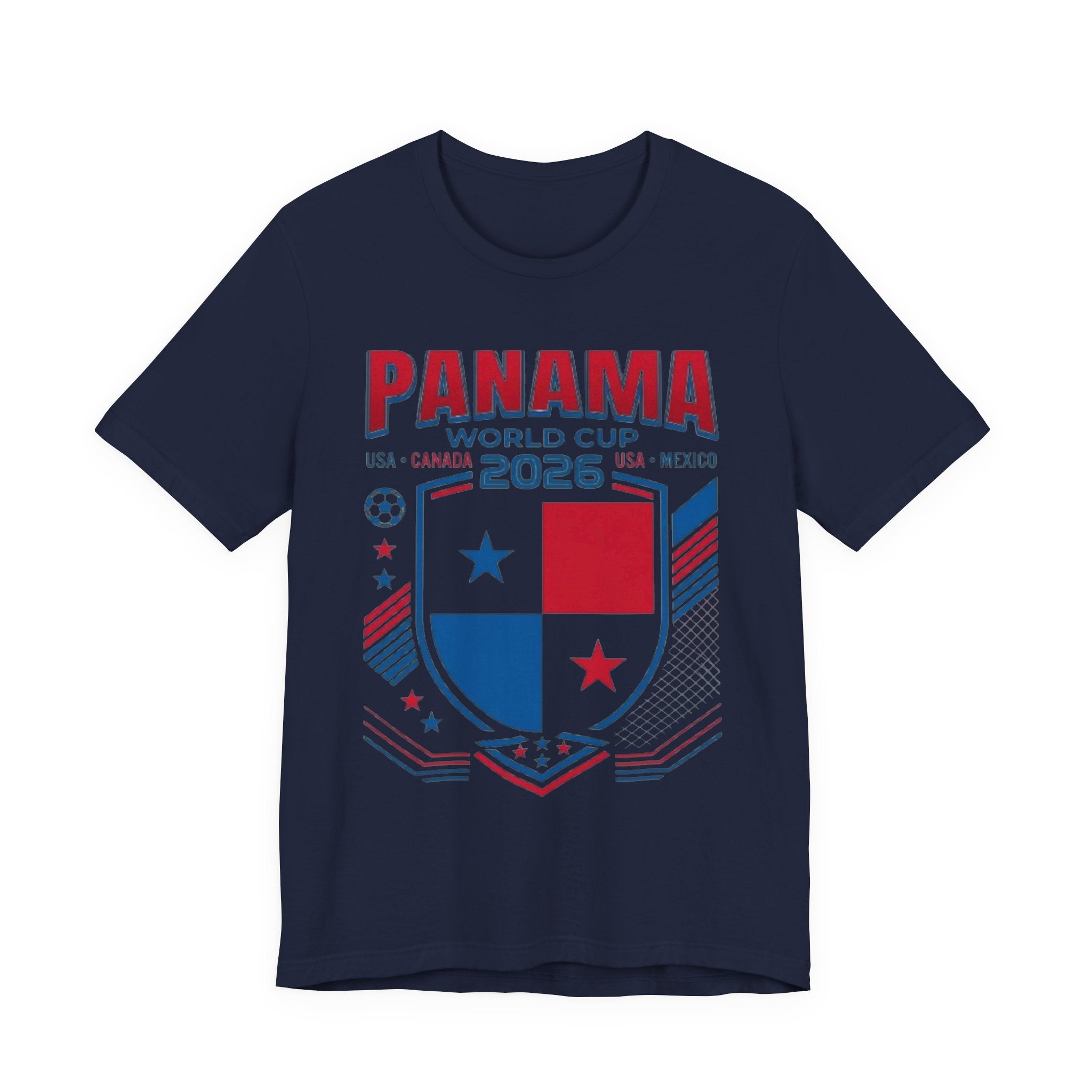 Camiseta Mundial 2026 Panamá | Escudo de Fútbol de Panamá, EE. UU. Canadá México