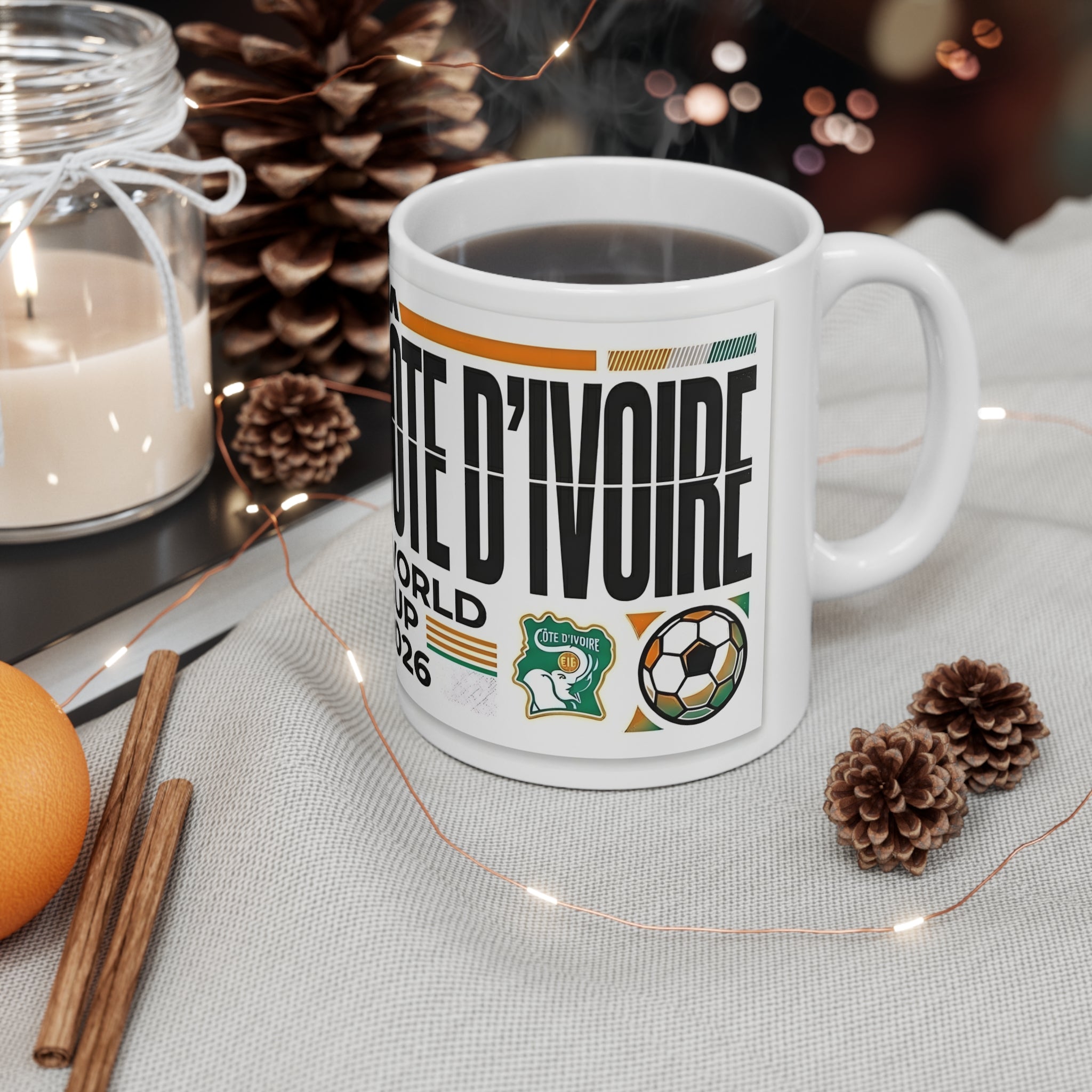 Ivory Coast World Cup 2026 Mug — Soccer Fan Coffee Cup