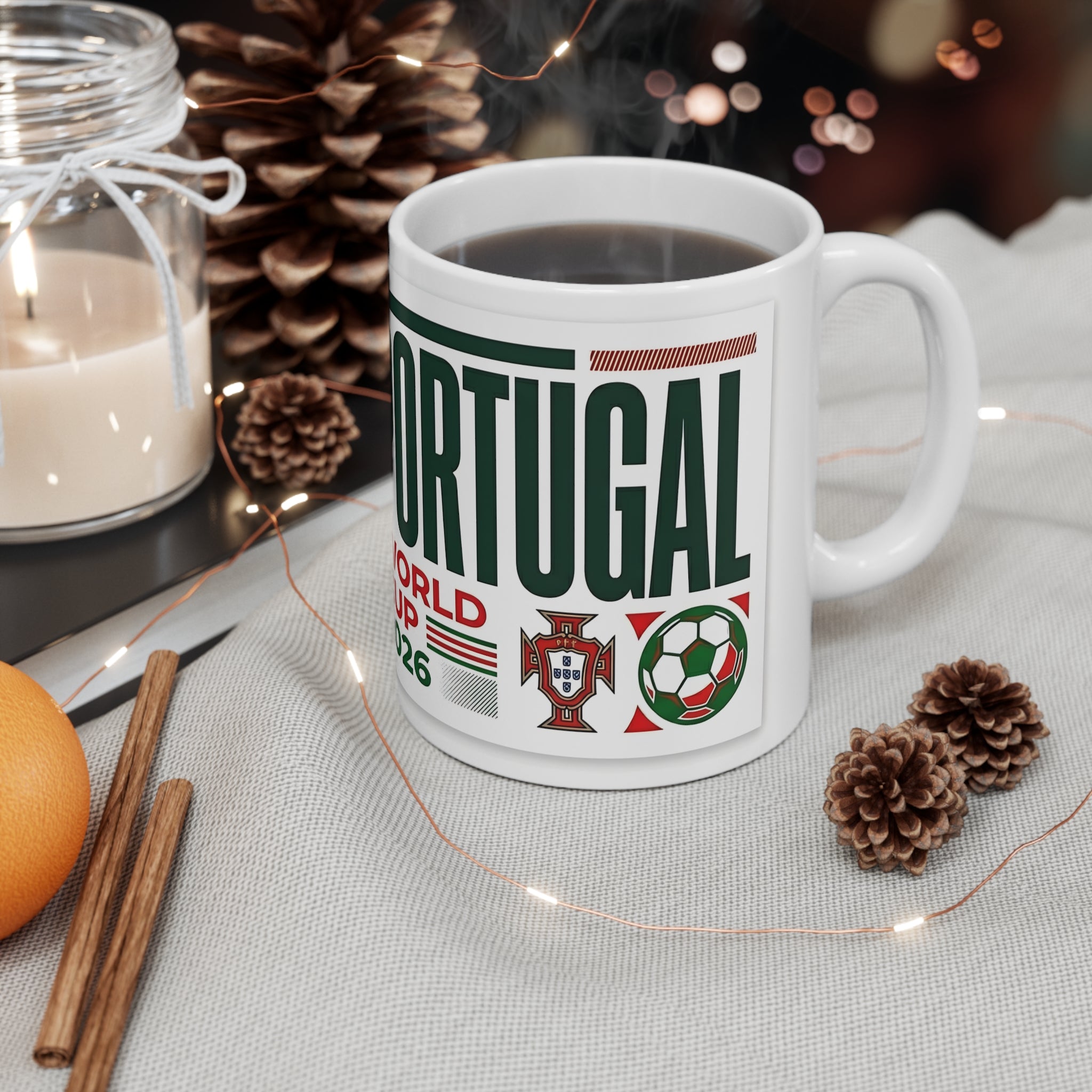 Portugal World Cup 2026 Mug — Soccer Fan Coffee Cup