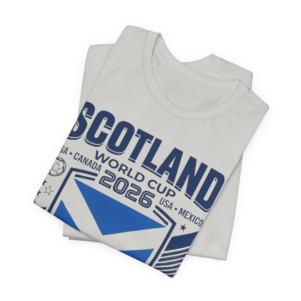 Camiseta Escocia Mundial 2026 | Escudo de la Selección de Fútbol de Escocia, EE. UU., Canadá, México