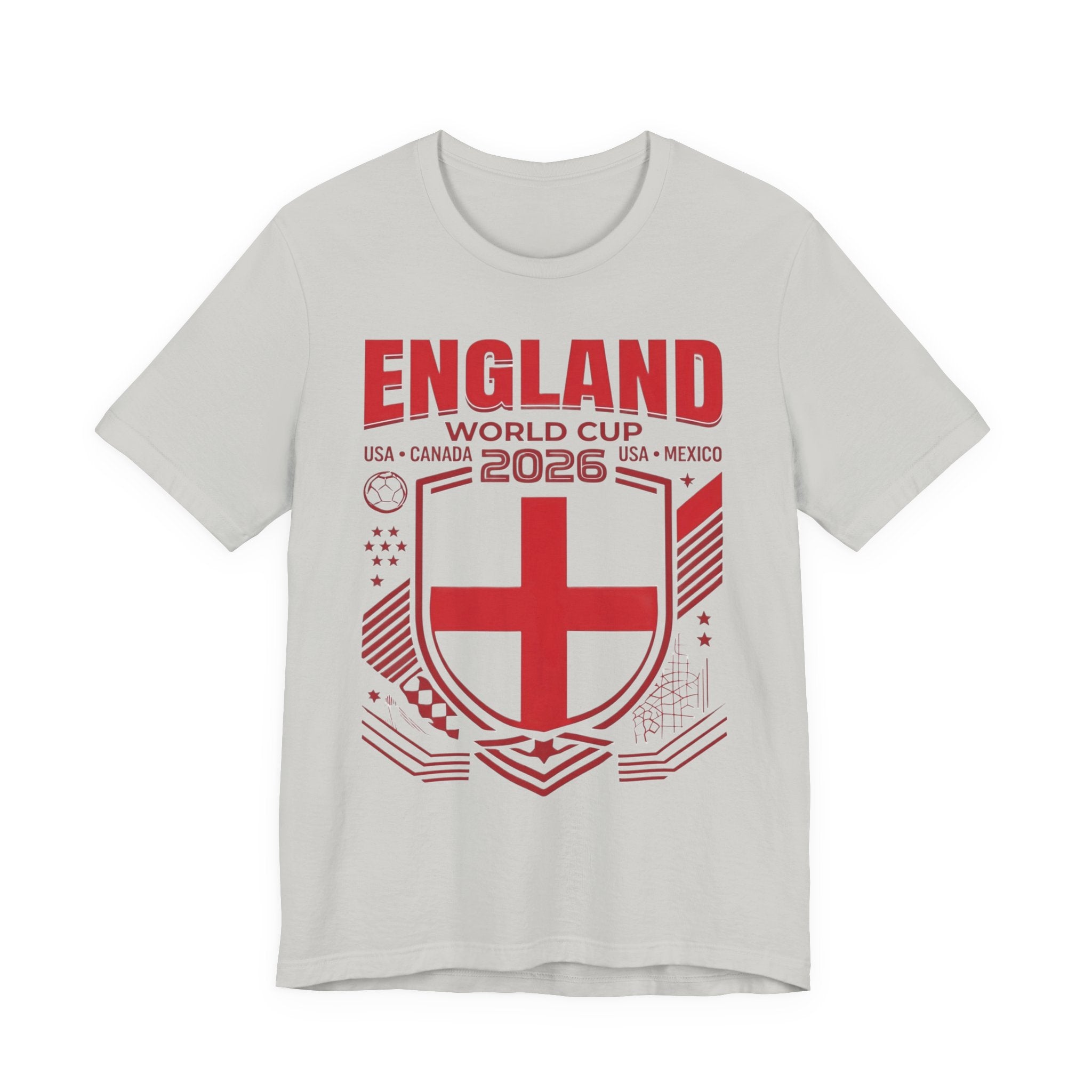 England World Cup 2026 Tee | England Football Crest, USA Canada Mexico