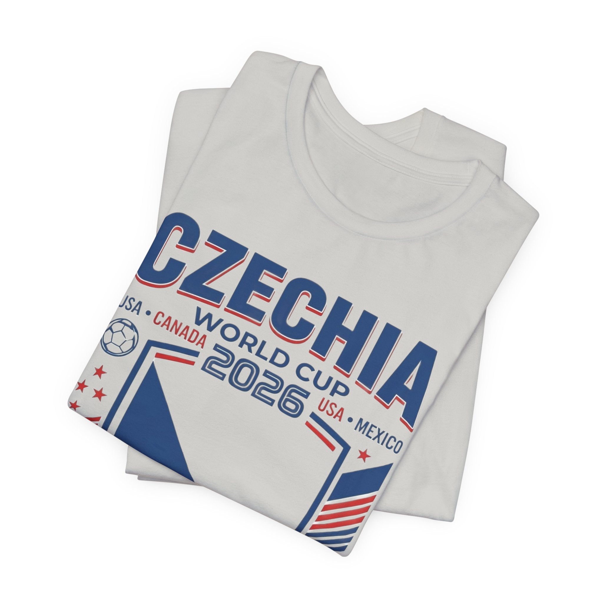 Czech Republic World Cup 2026 Tee | Czech Republic Football Crest, USA Canada Mexico