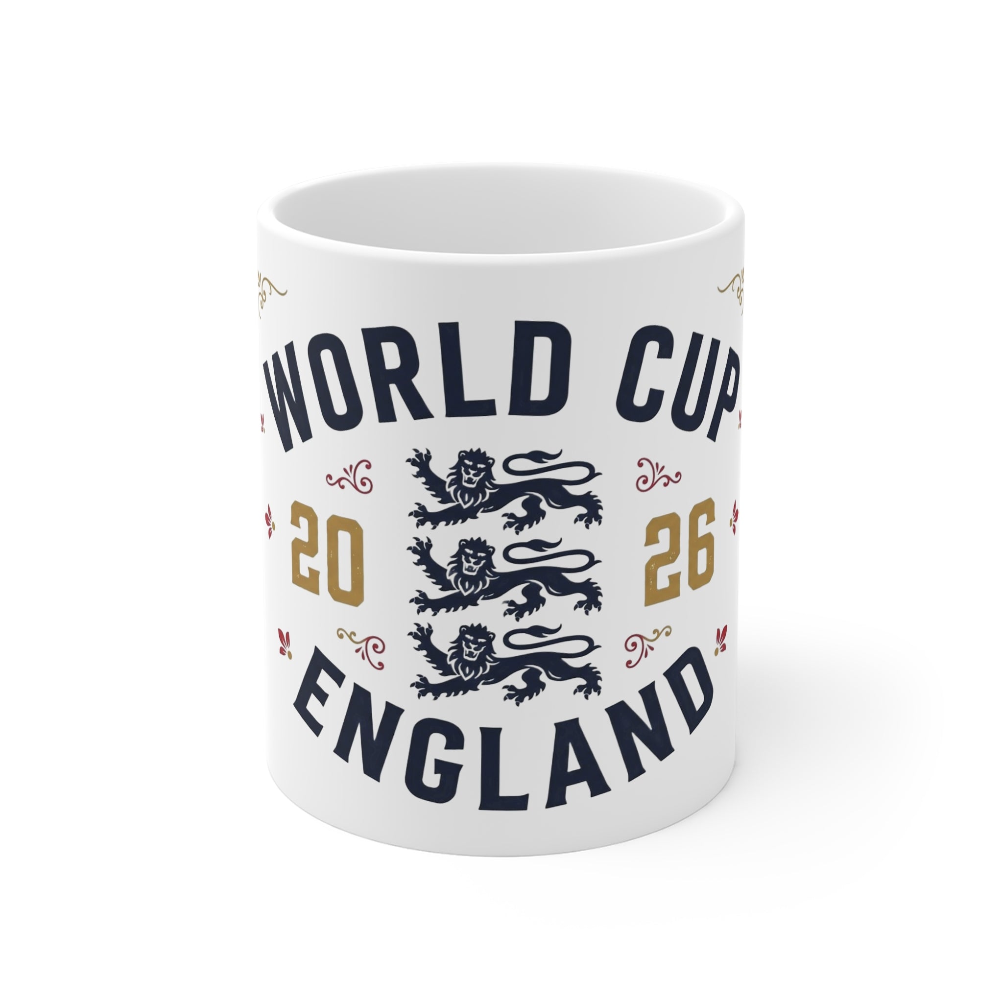England World Cup 2026 Mug — Soccer Fan Coffee Cup