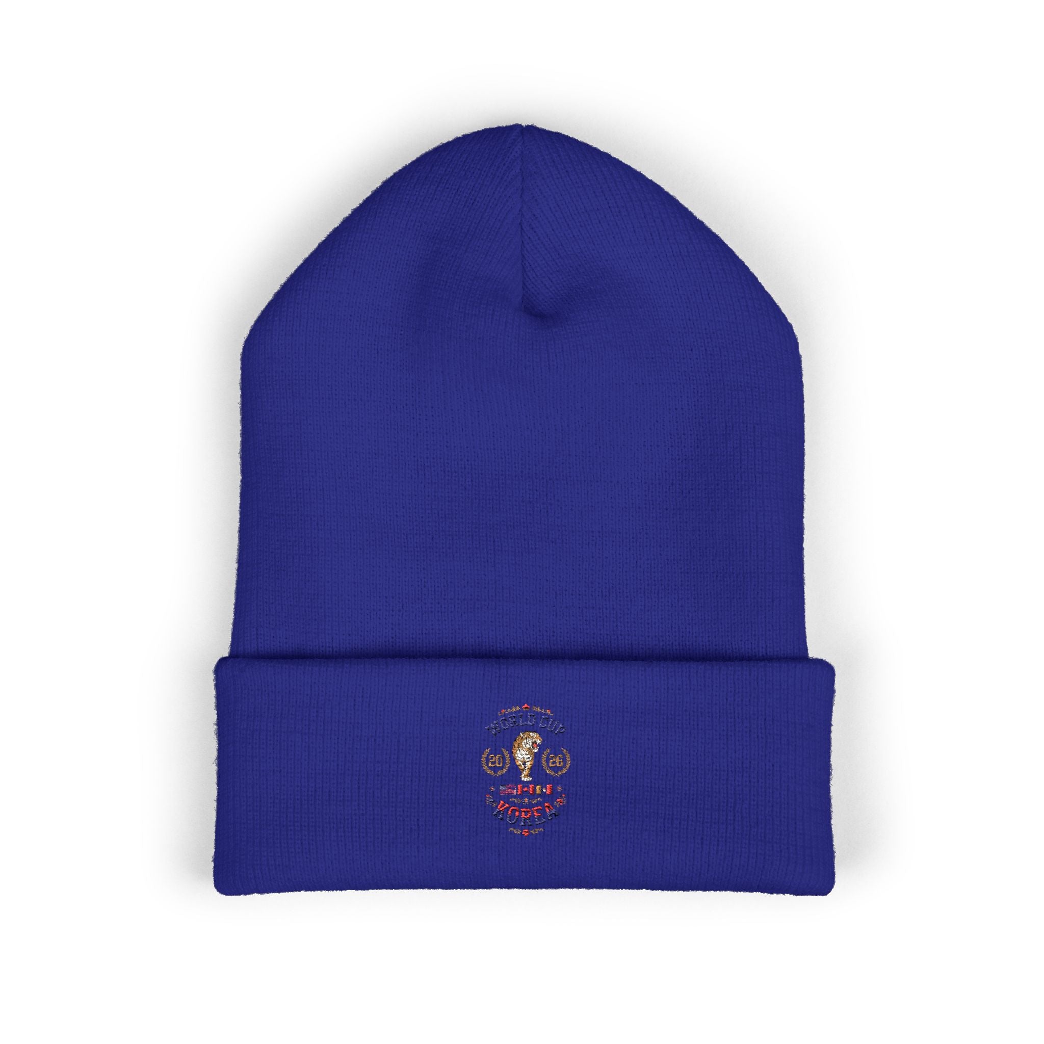 Korea Republic World Cup Embroidered Cuffed Beanie
