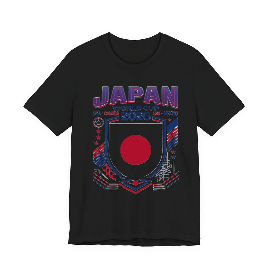Camiseta de Japón Mundial 2026 | Escudo de Japón, EE. UU. Canadá México