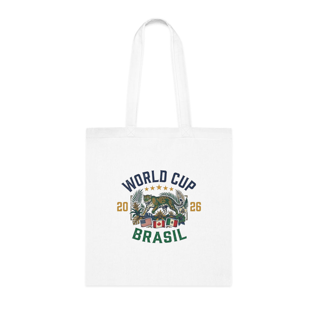 Bolsa de tela de algodón de Brasil — Copa Mundial 2026