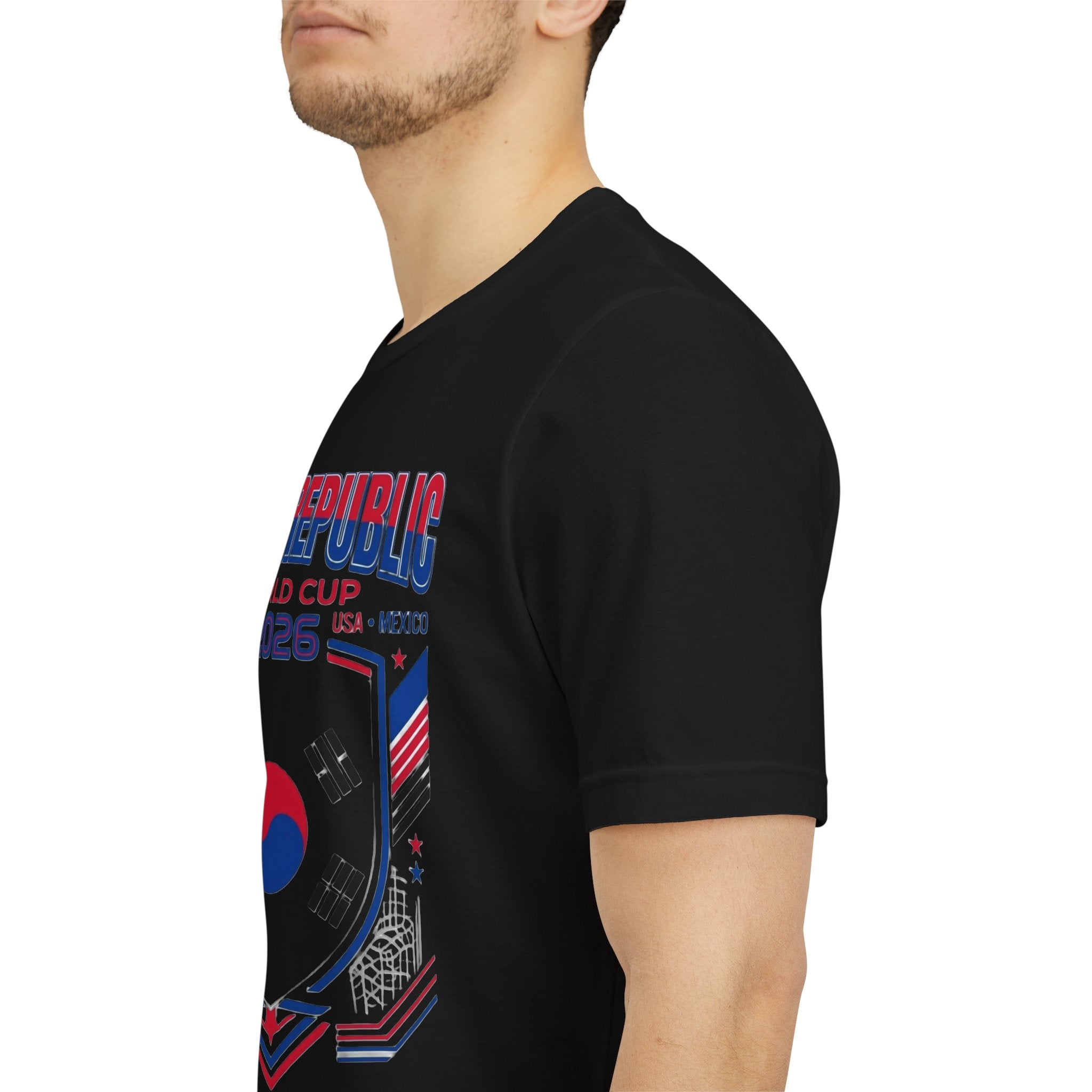 Camiseta de la Copa Mundial 2026 de la República de Corea | Escudo de la Selección de Fútbol de la República de Corea, EE. UU. Canadá México