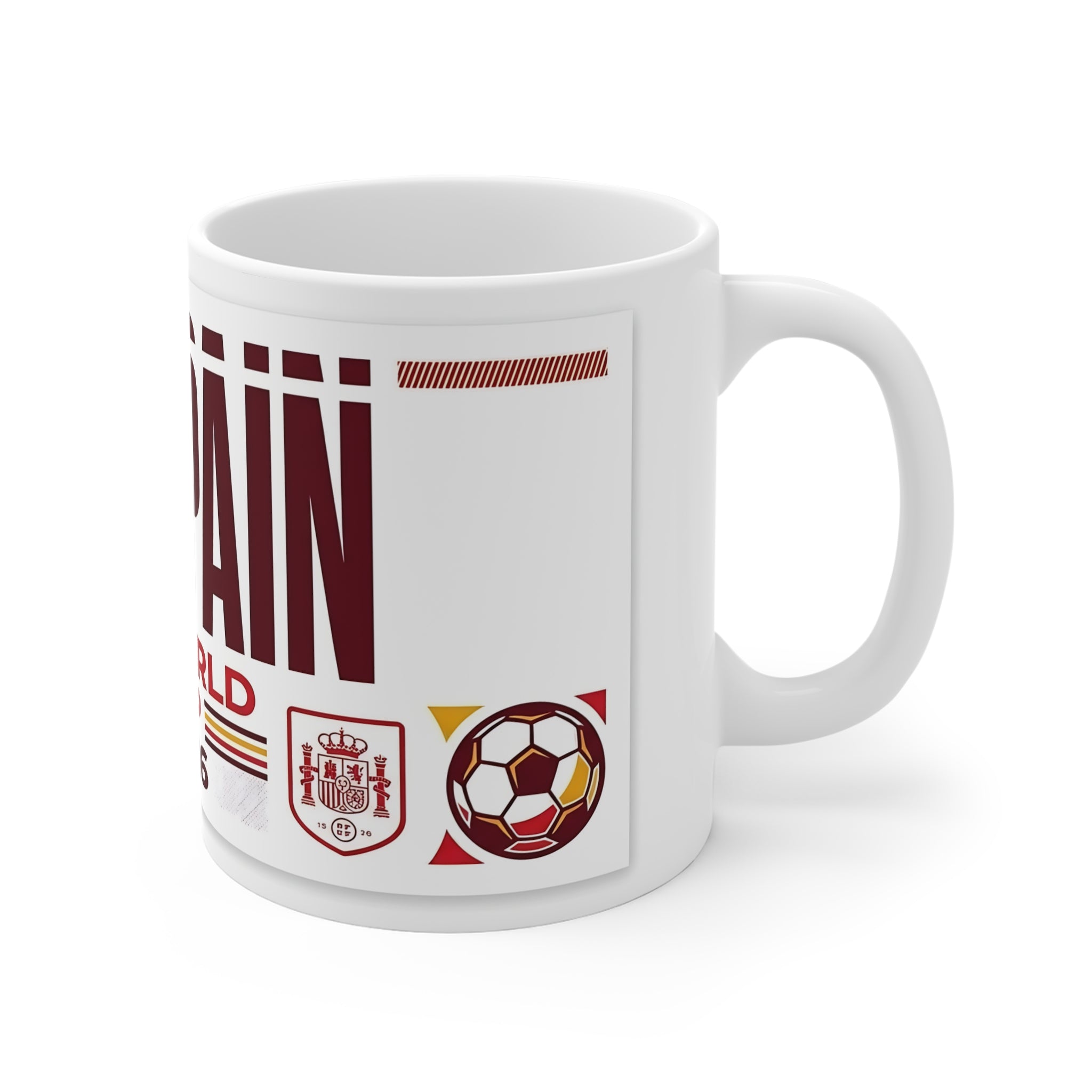 Spain World Cup 2026 Mug — Soccer Fan Coffee Cup
