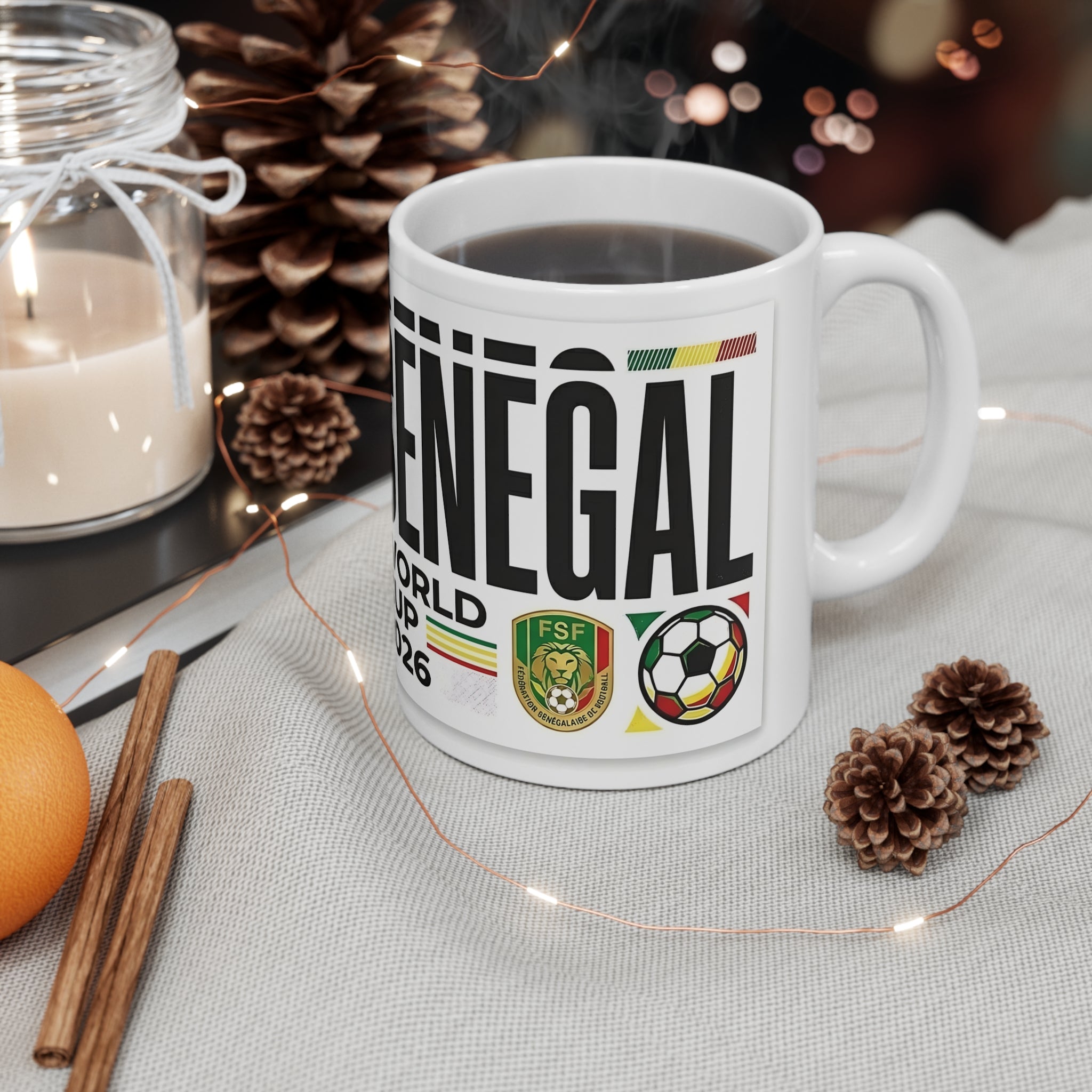 Senegal World Cup 2026 Mug — Soccer Fan Coffee Cup