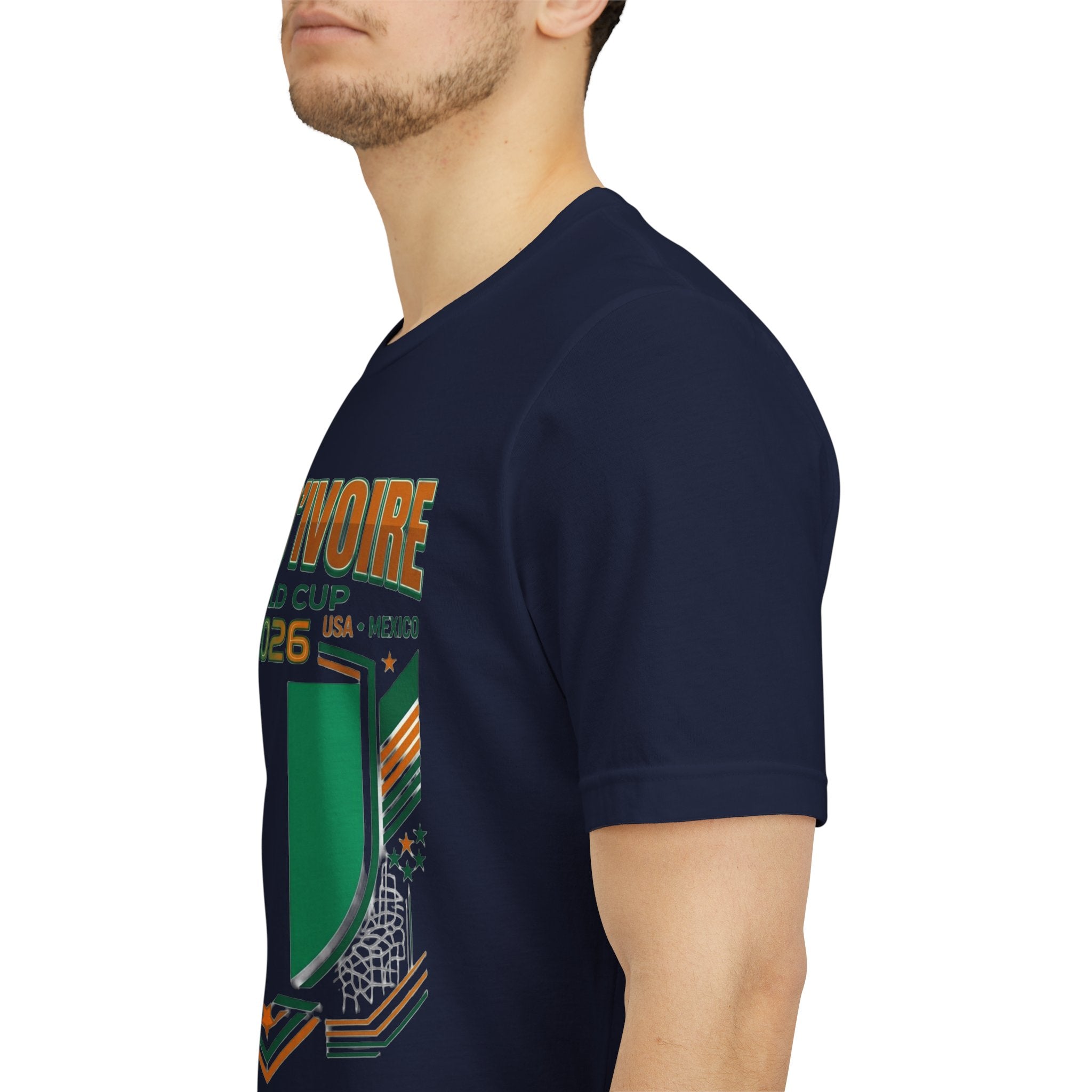 Camiseta Copa Mundial 2026 Costa de Marfil | Escudo de Fútbol de Costa de Marfil, EE. UU. Canadá México