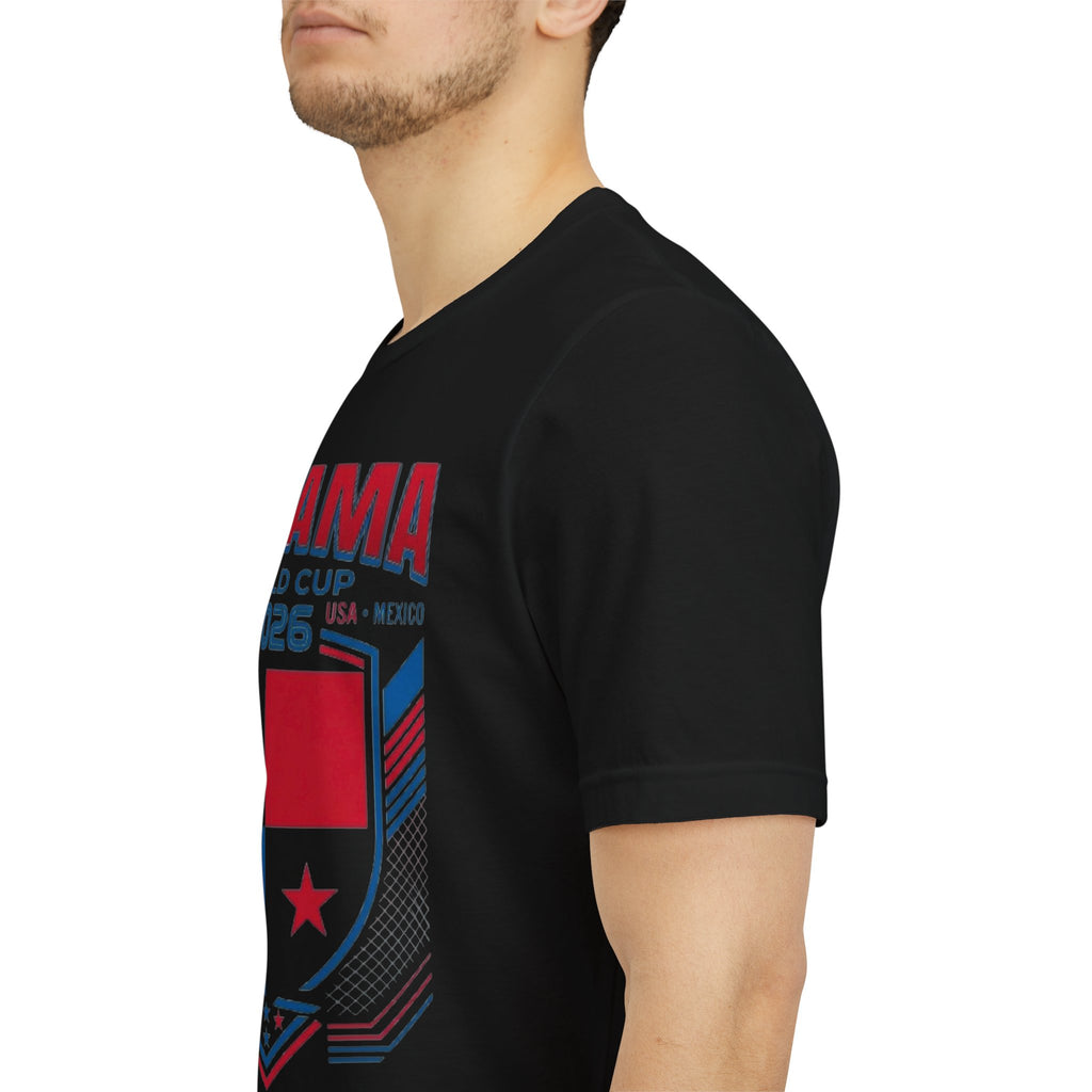 Camiseta Mundial 2026 Panamá | Escudo de Fútbol de Panamá, EE. UU. Canadá México