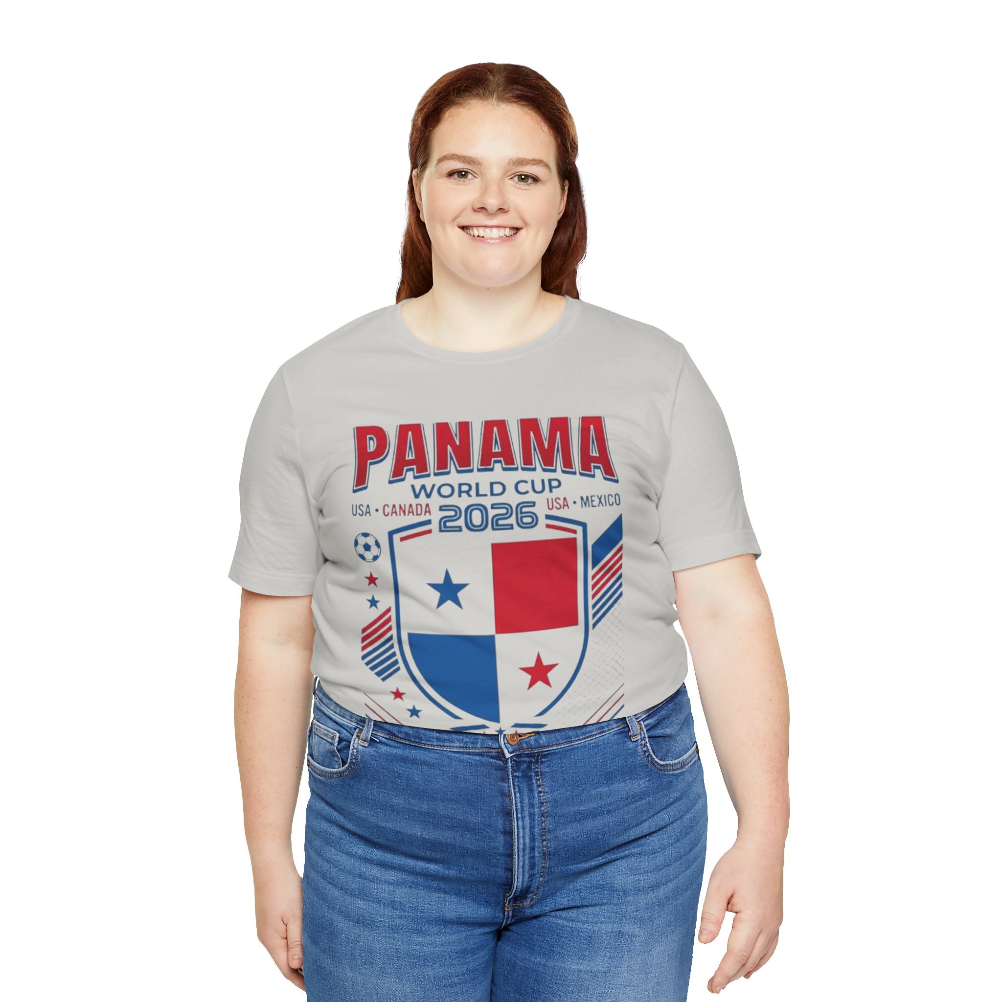 Camiseta Mundial 2026 Panamá | Escudo de Fútbol de Panamá, EE. UU. Canadá México