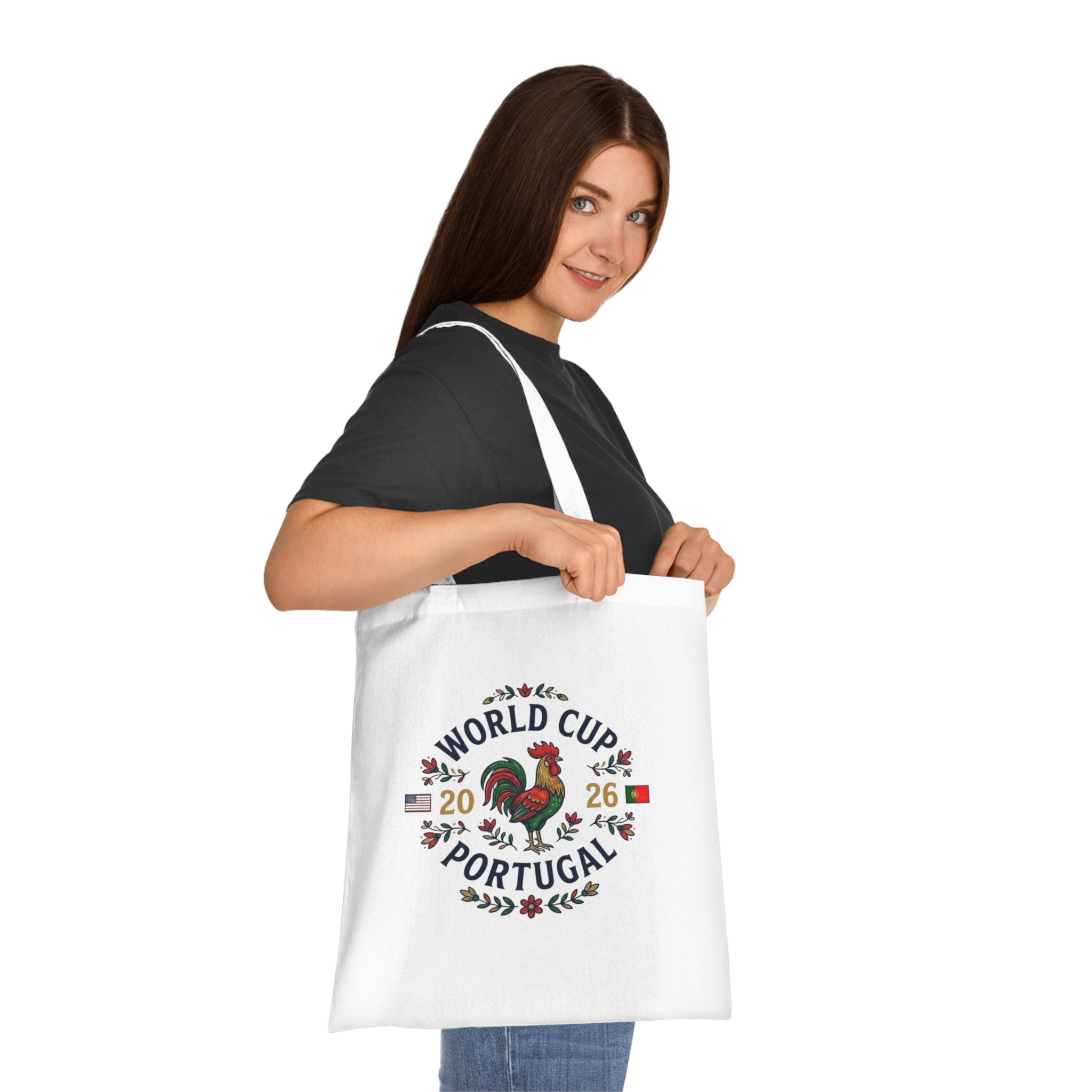 Portugal Cotton Tote Bag — 2026 World Cup