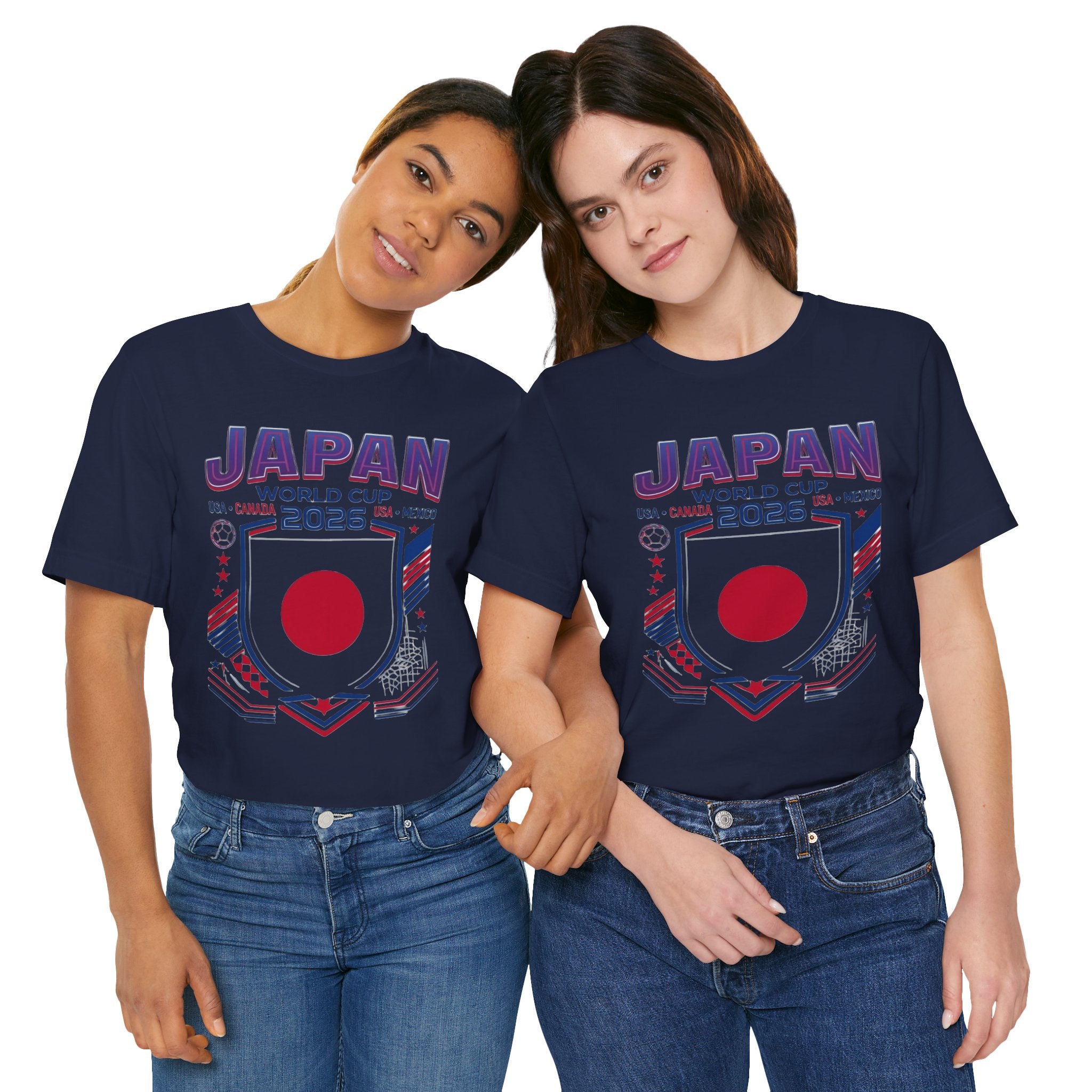 Camiseta de Japón Mundial 2026 | Escudo de Japón, EE. UU. Canadá México